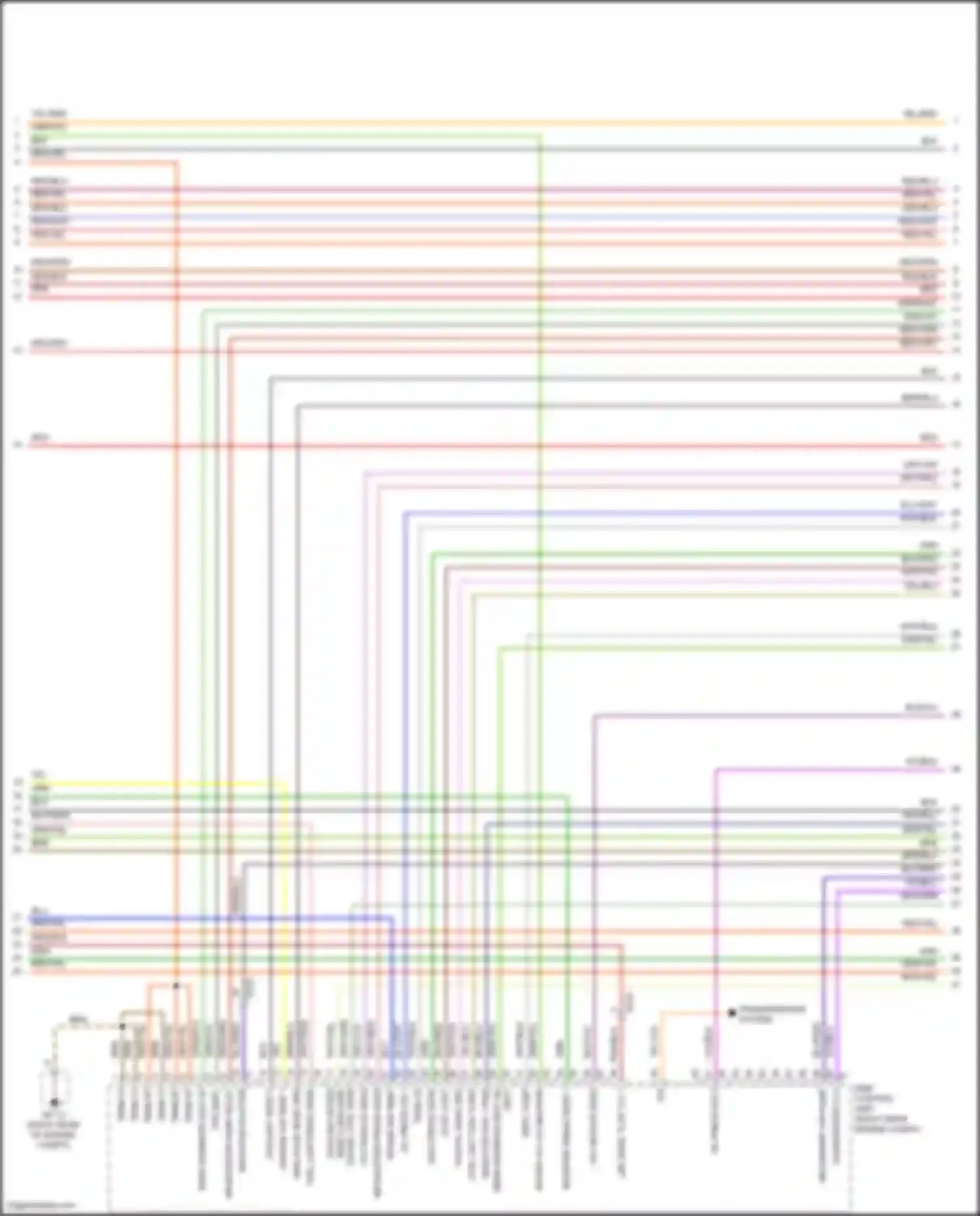 Cayenne Turbo S Porsche 958 facelift (2014-2018): Wiring diagram engine performance 3.0l hybrid (4 of 10)