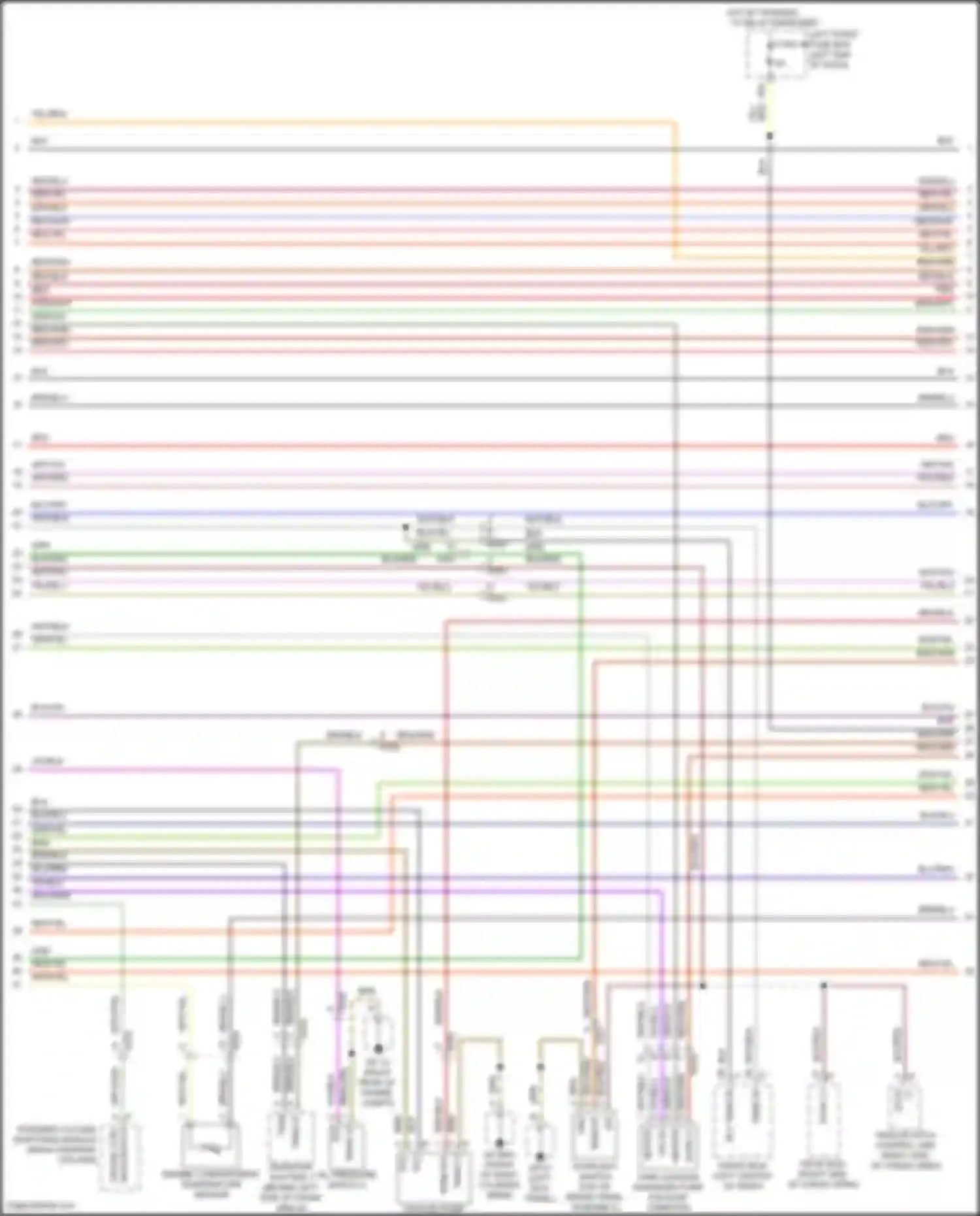 Cayenne Turbo S Porsche 958 facelift (2014-2018): Wiring diagram engine performance 3.0l hybrid (5 of 10)
