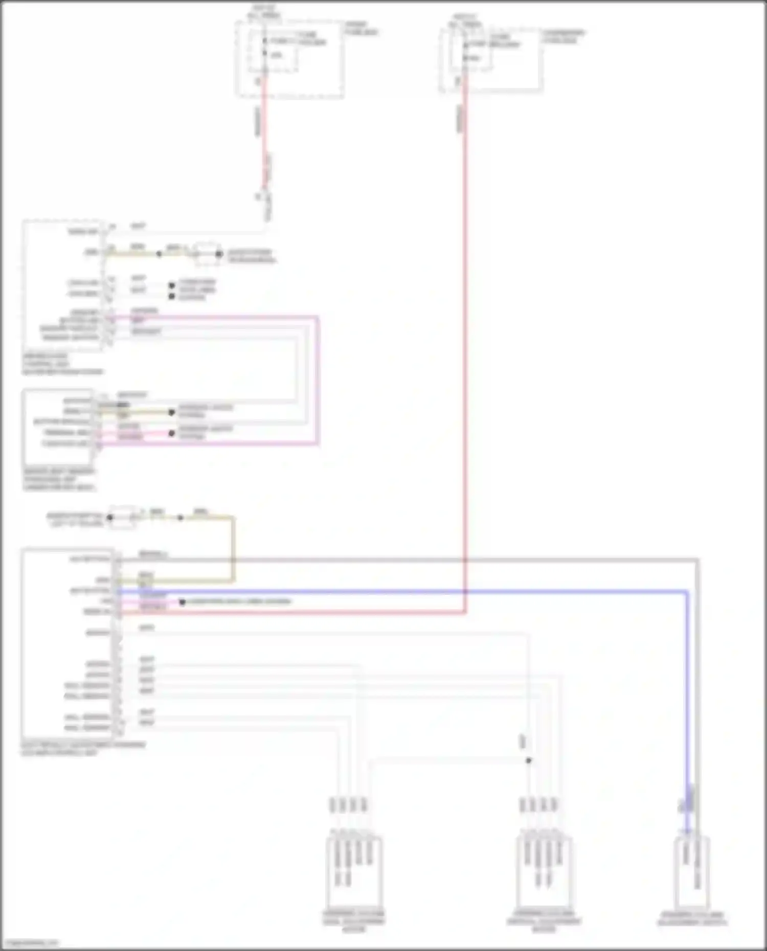 Cayenne Turbo S Porsche III (2018-2023): Steering column memory circuit