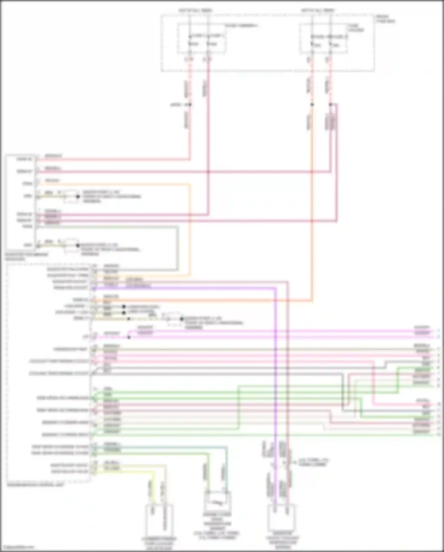 Wiring diagram blk for Porsche Cayenne Turbo S III (2018-2023) (121 of 124)