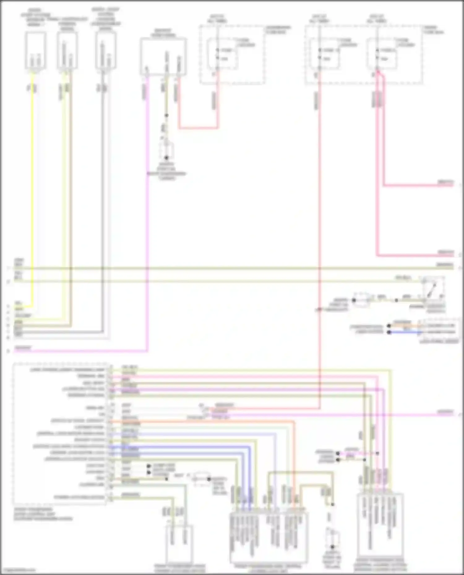 Wiring diagram brn/grn for Porsche Cayenne Turbo S III (2018-2023) (23 of 63)