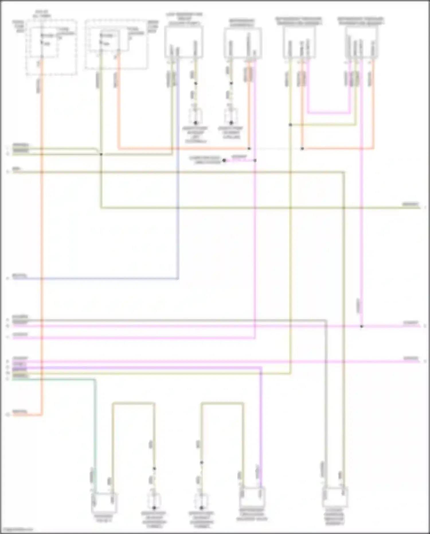 Wiring diagram fuse holder b for Porsche Cayenne Turbo S III (2018-2023) (1 of 19)