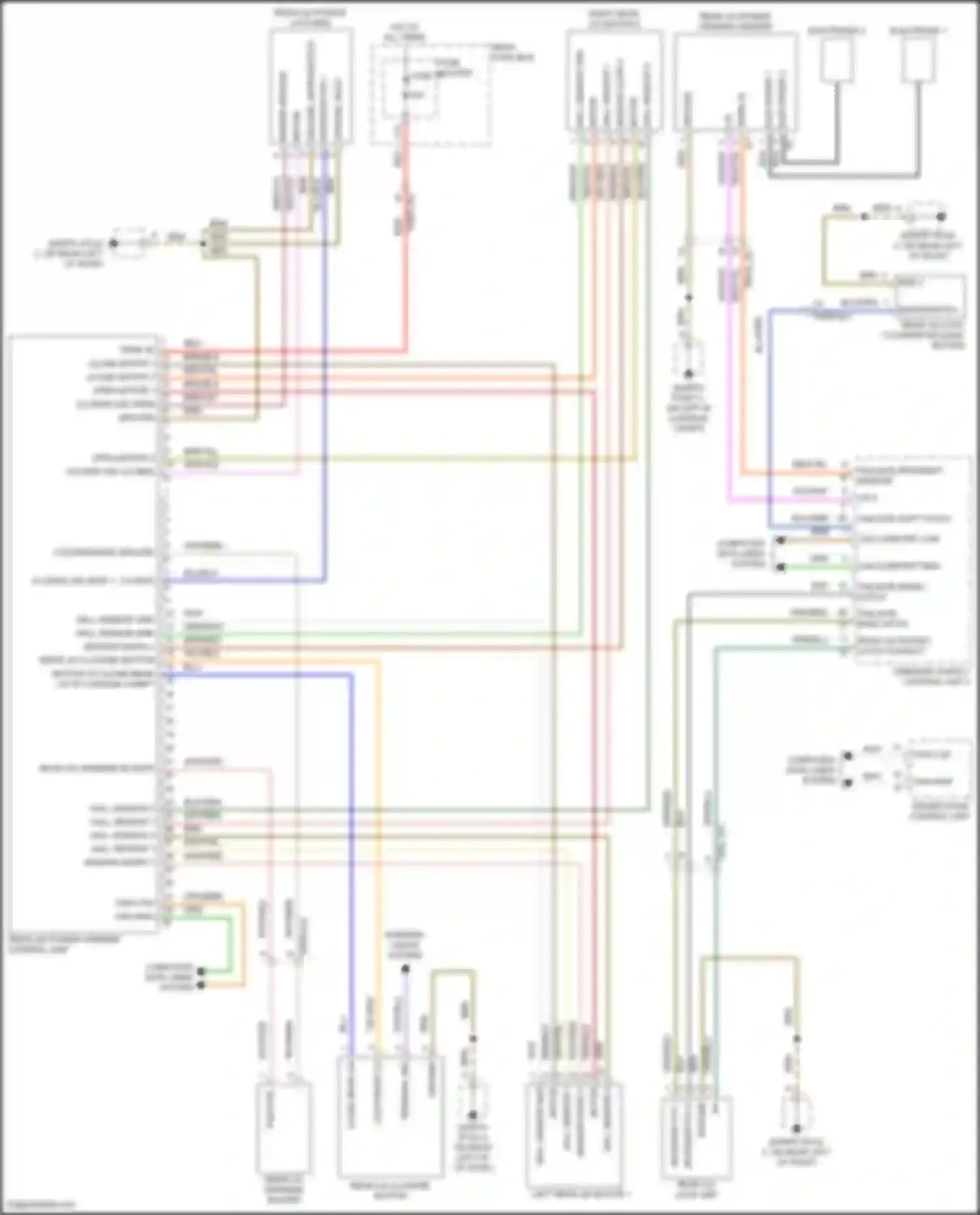 Wiring diagram vio/wht for Porsche Cayenne Turbo S III (2018-2023) (50 of 88)