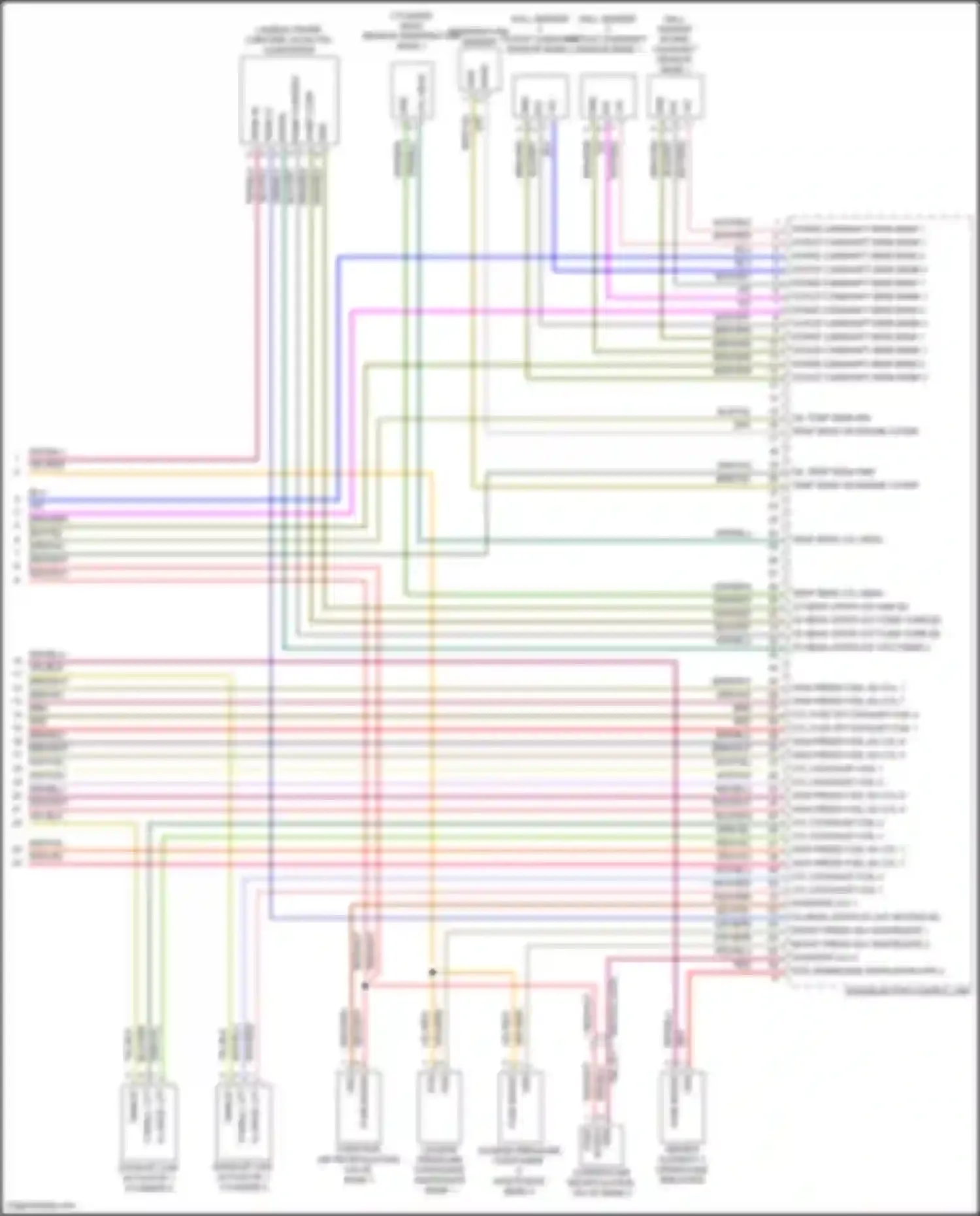 Cayenne Turbo Porsche III (2017-2023): Wiring diagram engine performance 4.0l turbo (11 of 11)