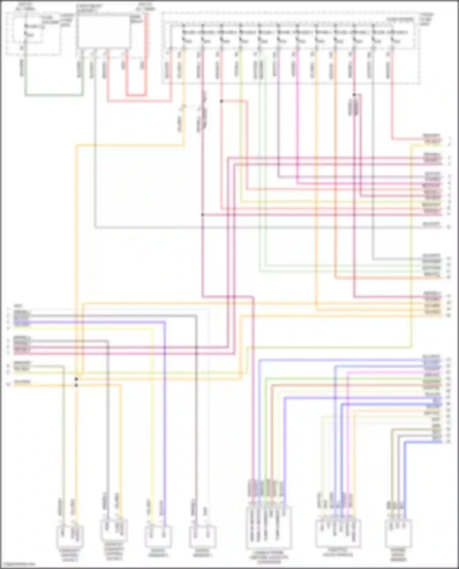 Cayenne Turbo Porsche III (2017-2023): Wiring diagram engine performance 4.0l turbo (2 of 11)