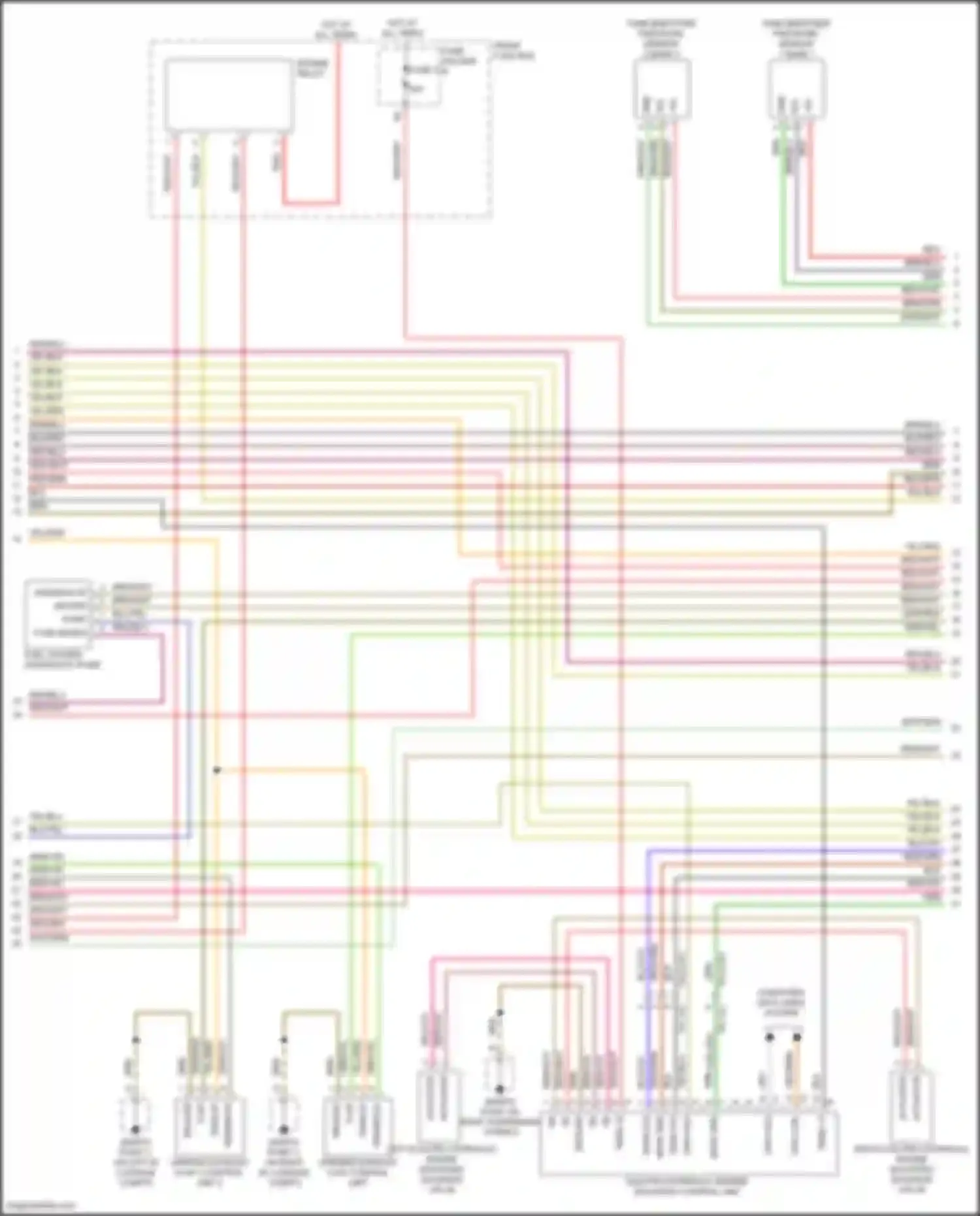 Cayenne Turbo Porsche III (2017-2023): Wiring diagram engine performance 4.0l turbo (8 of 11)