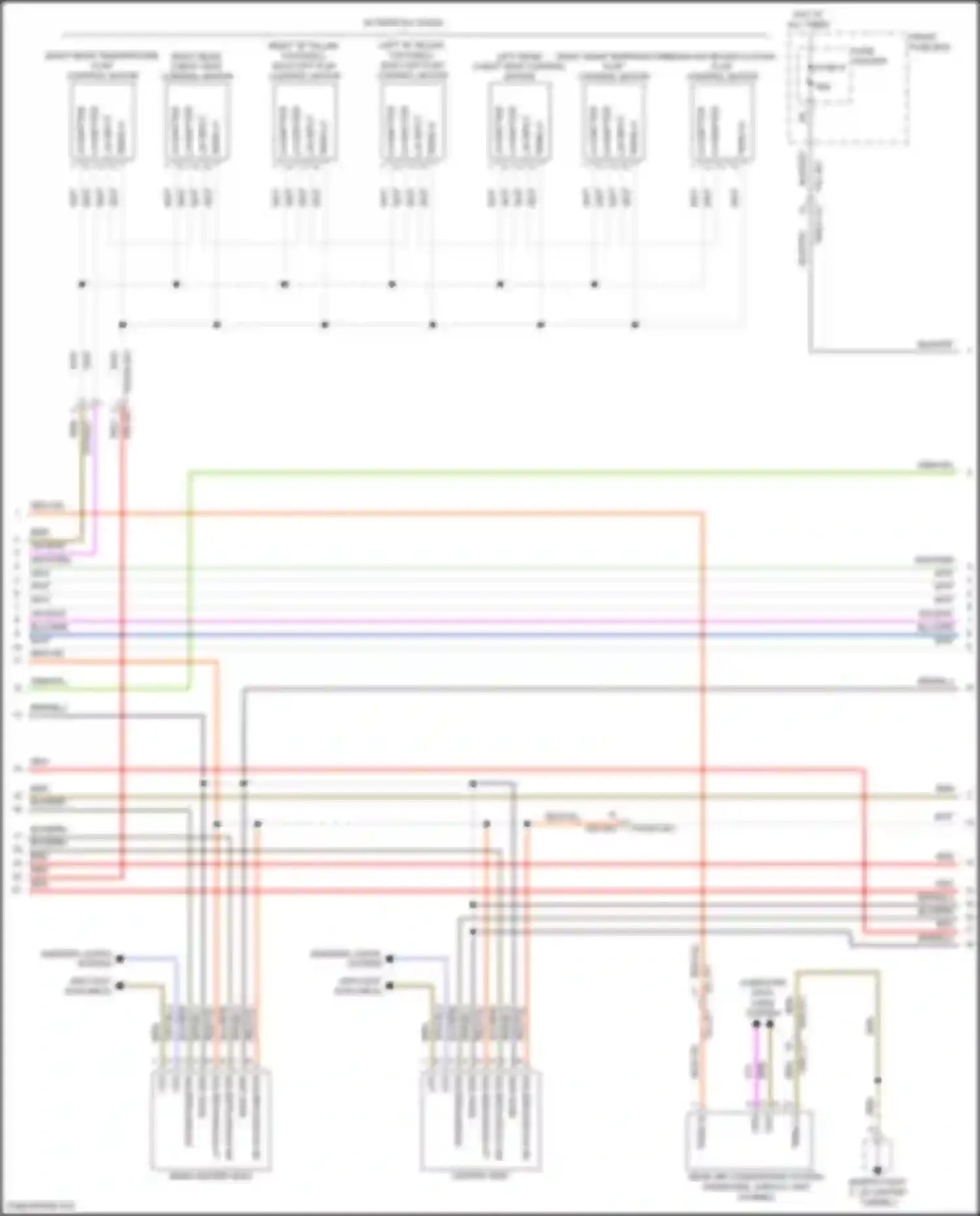 Wiring diagram fuse holder d for Porsche Cayenne Turbo III (2017-2023) (11 of 37)
