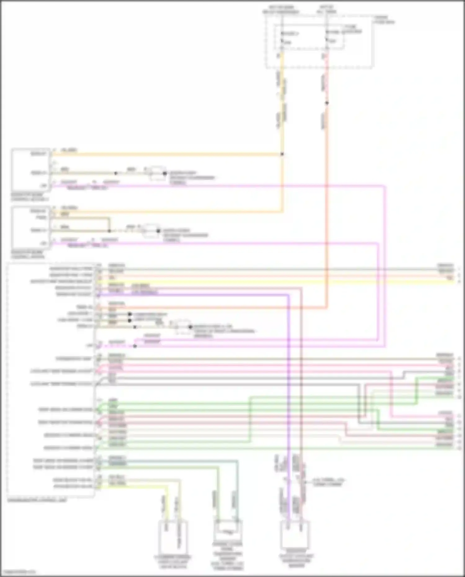 Wiring diagram hot at all times for Porsche Cayenne Turbo III (2017-2023) (33 of 140)