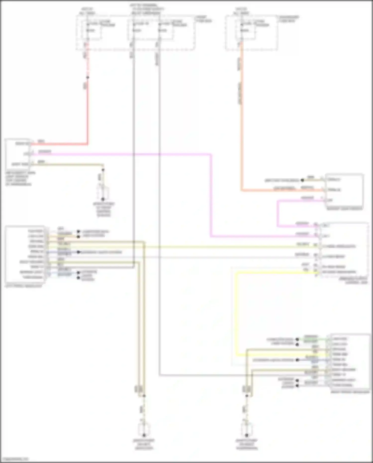Wiring diagram term 30 for Porsche Cayenne Turbo III (2017-2023) (75 of 118)