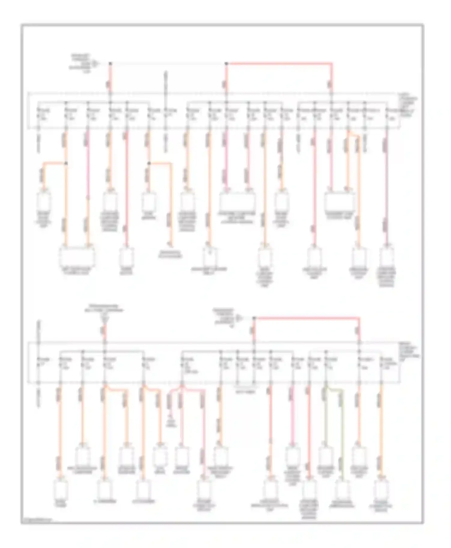 Cayenne Porsche I facelift (2007-2010): Power distribution circuit (7 of 8)