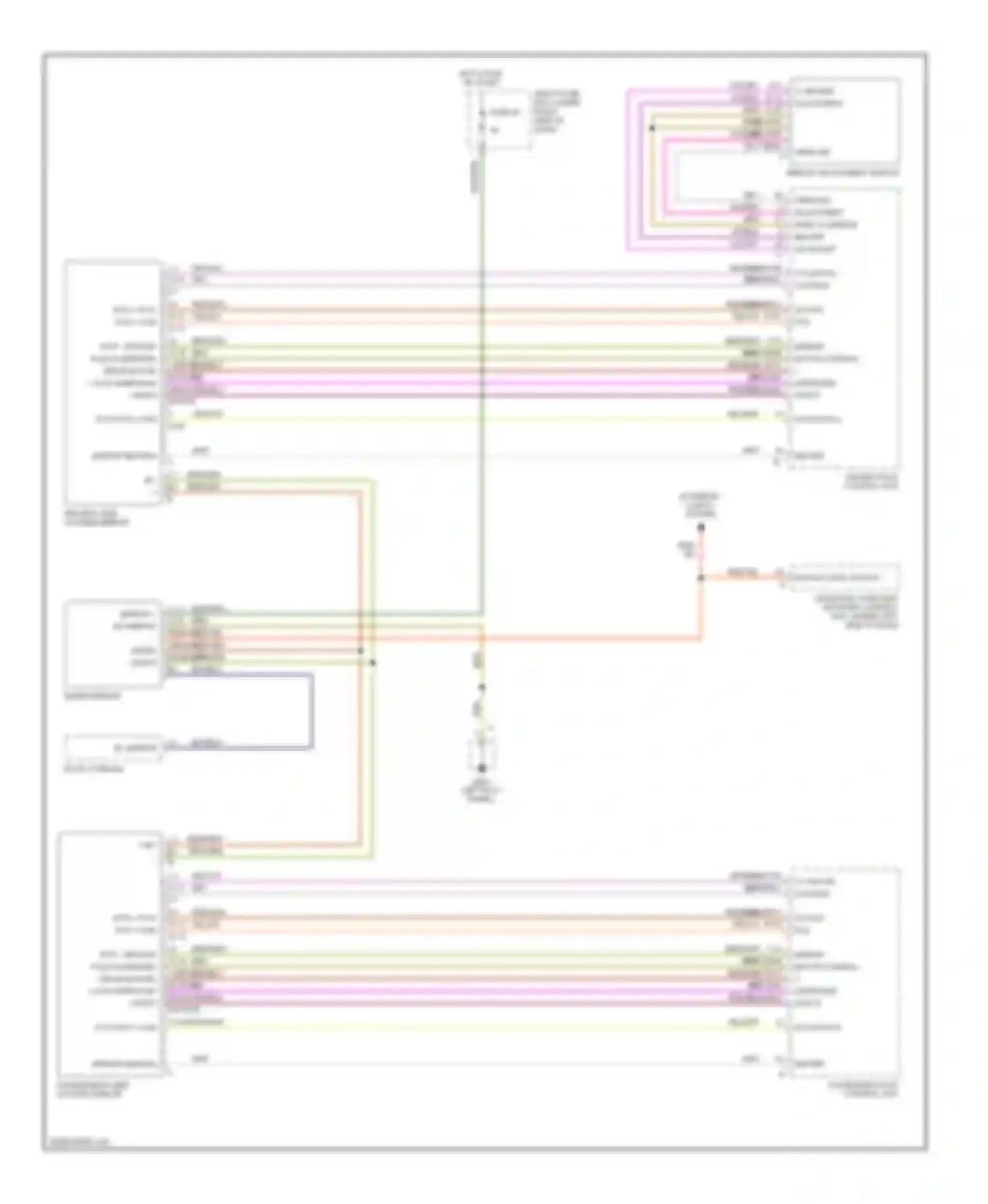 Wiring diagram 2 1 ec - ec + for Porsche Cayenne I facelift (2007-2010) (1 of 1)