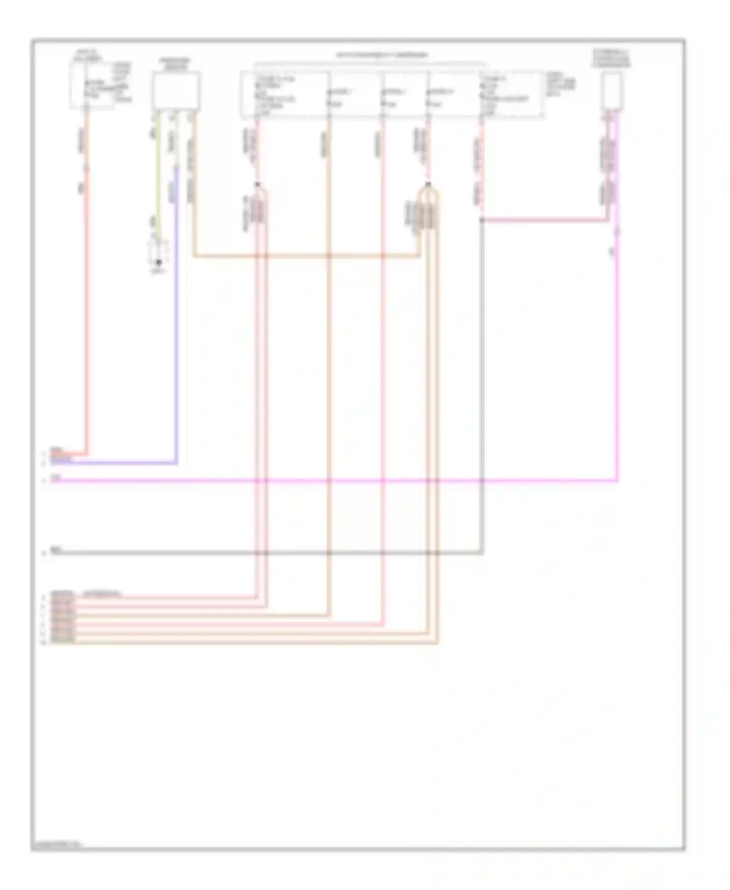 Wiring diagram brn for Porsche Cayenne I facelift (2007-2010) (17 of 98)