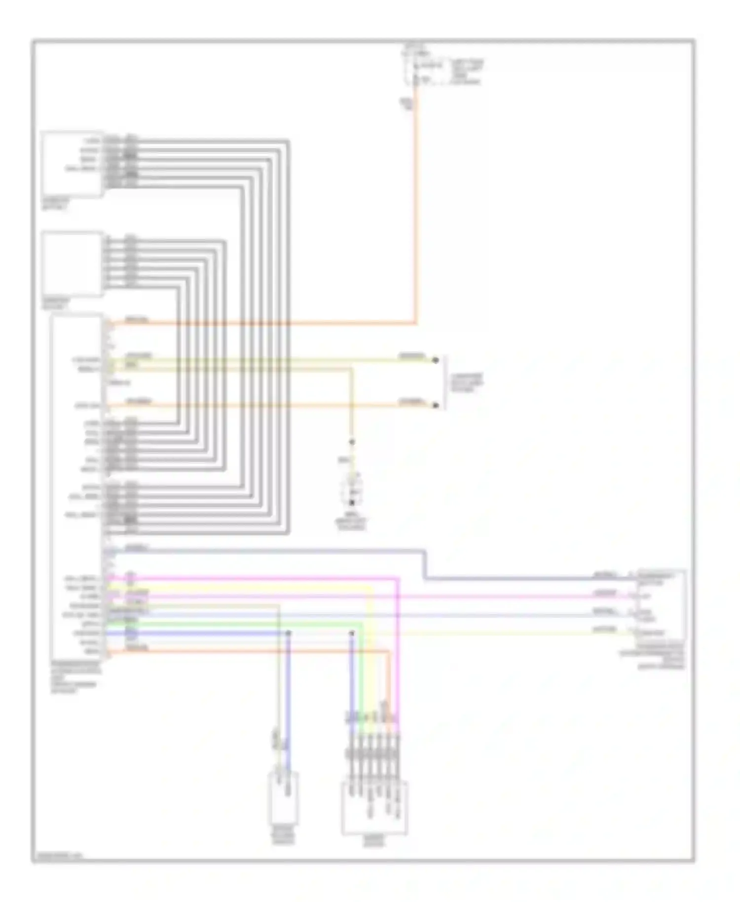 Wiring diagram can low for Porsche Cayenne I facelift (2007-2010) (5 of 11)
