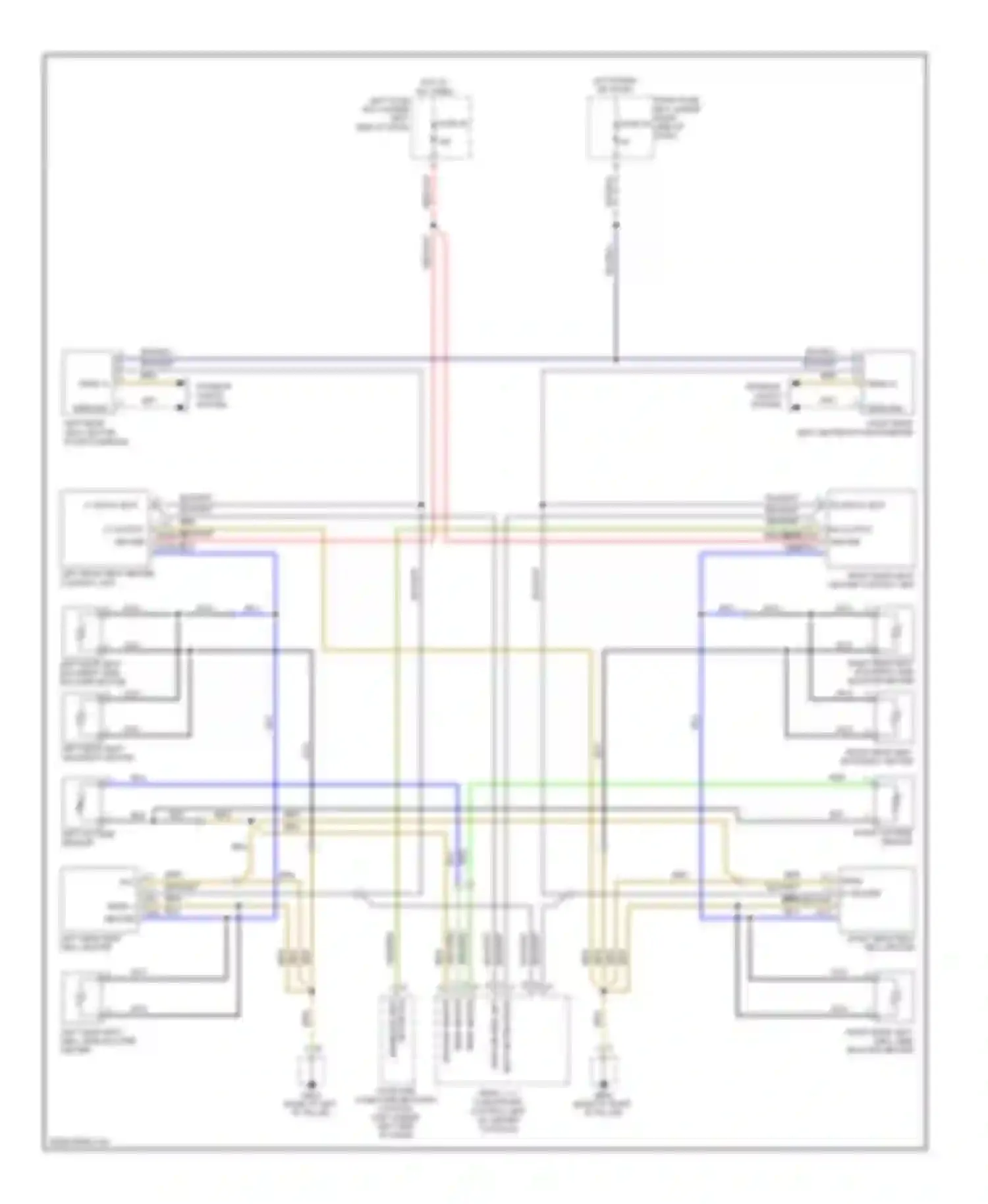 Wiring diagram fuse 44 for Porsche Cayenne I facelift (2007-2010) (6 of 7)