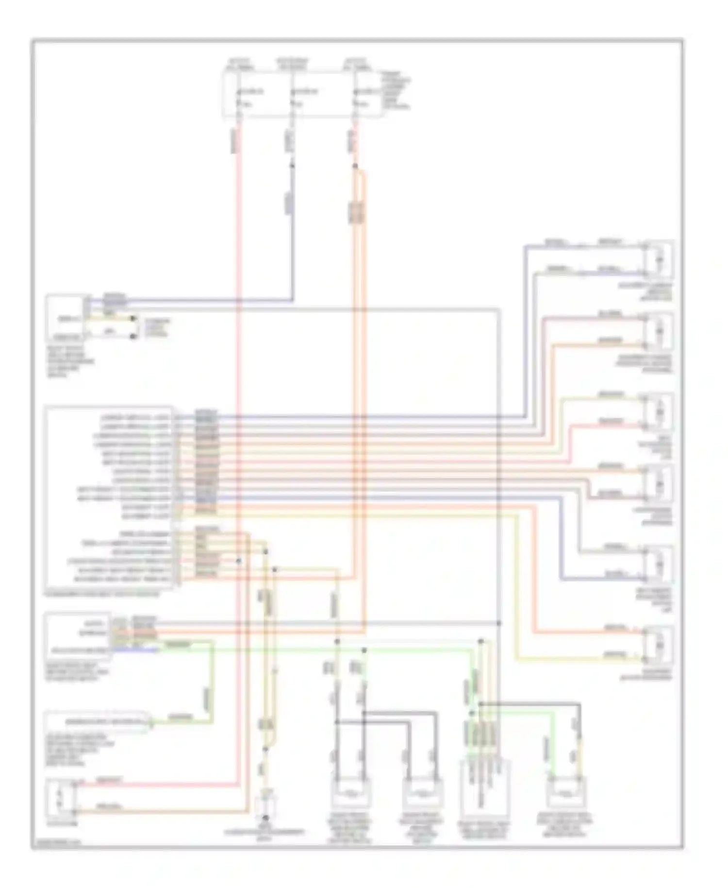Wiring diagram gry for Porsche Cayenne I facelift (2007-2010) (33 of 37)