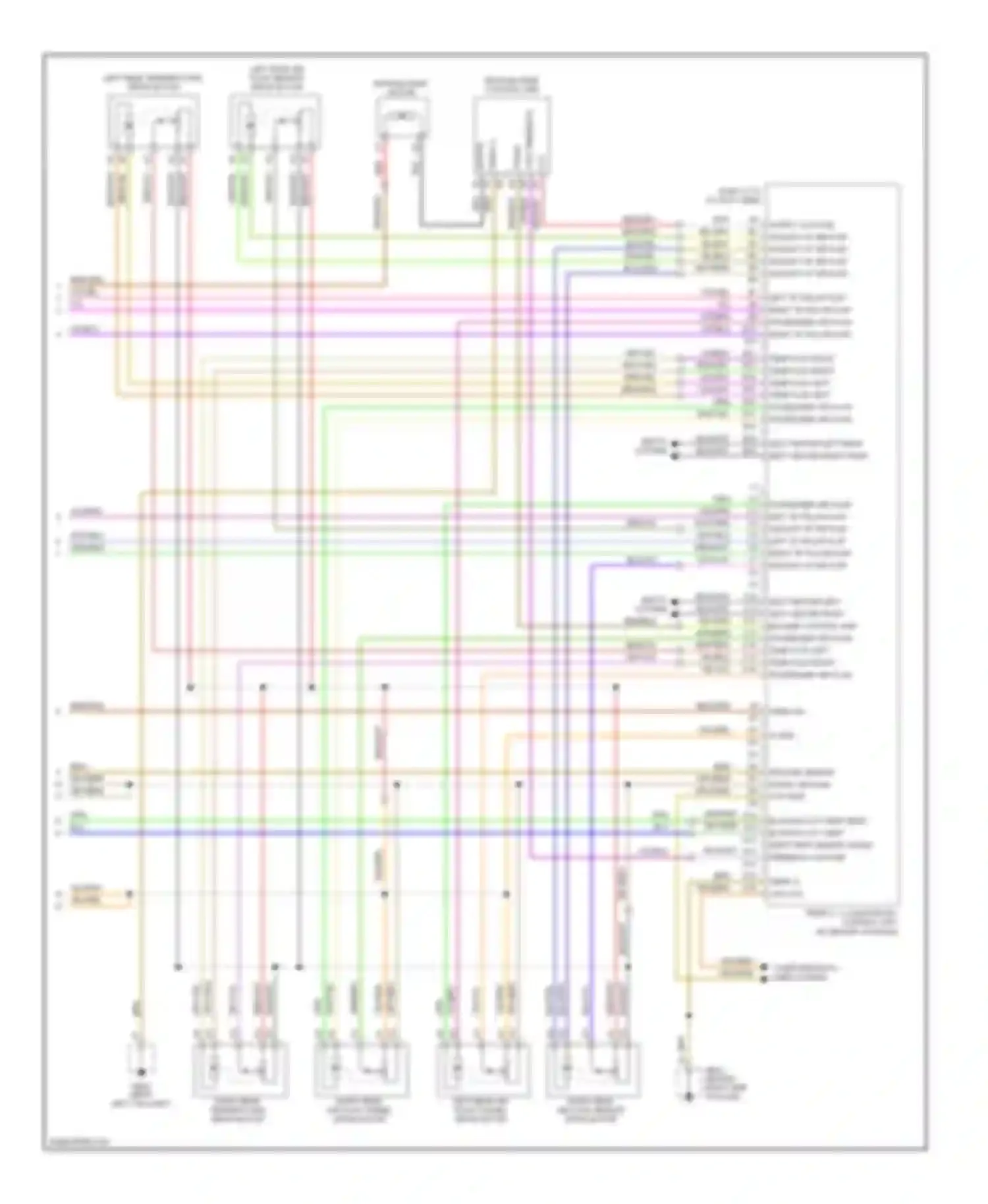 Wiring diagram gry/grn for Porsche Cayenne I facelift (2007-2010) (6 of 14)