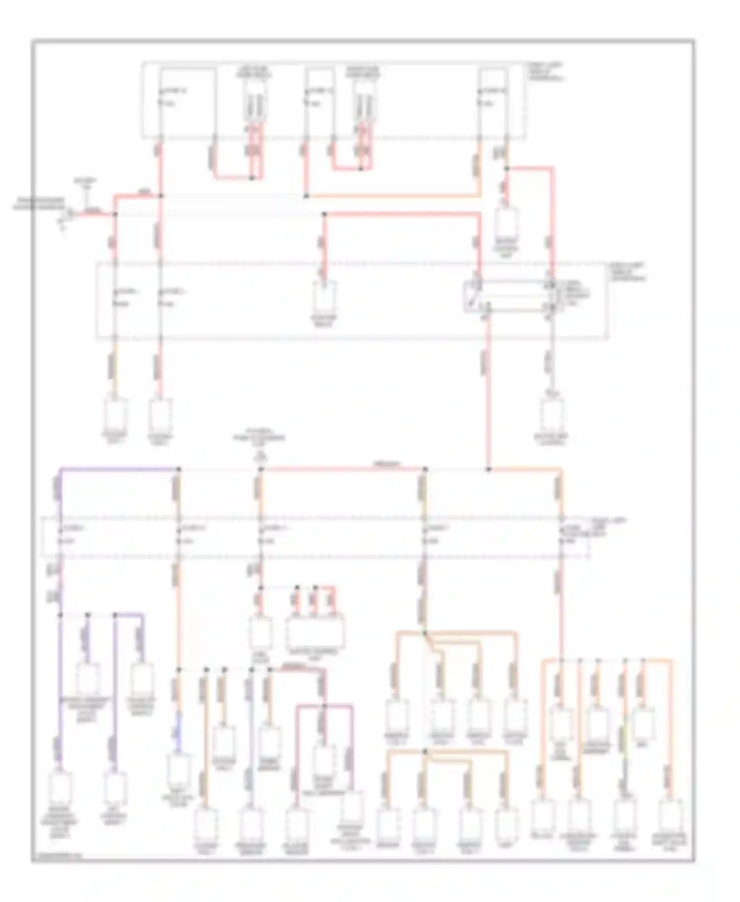 Wiring diagram red/blu for Porsche Cayenne I facelift (2007-2010) (28 of 40)