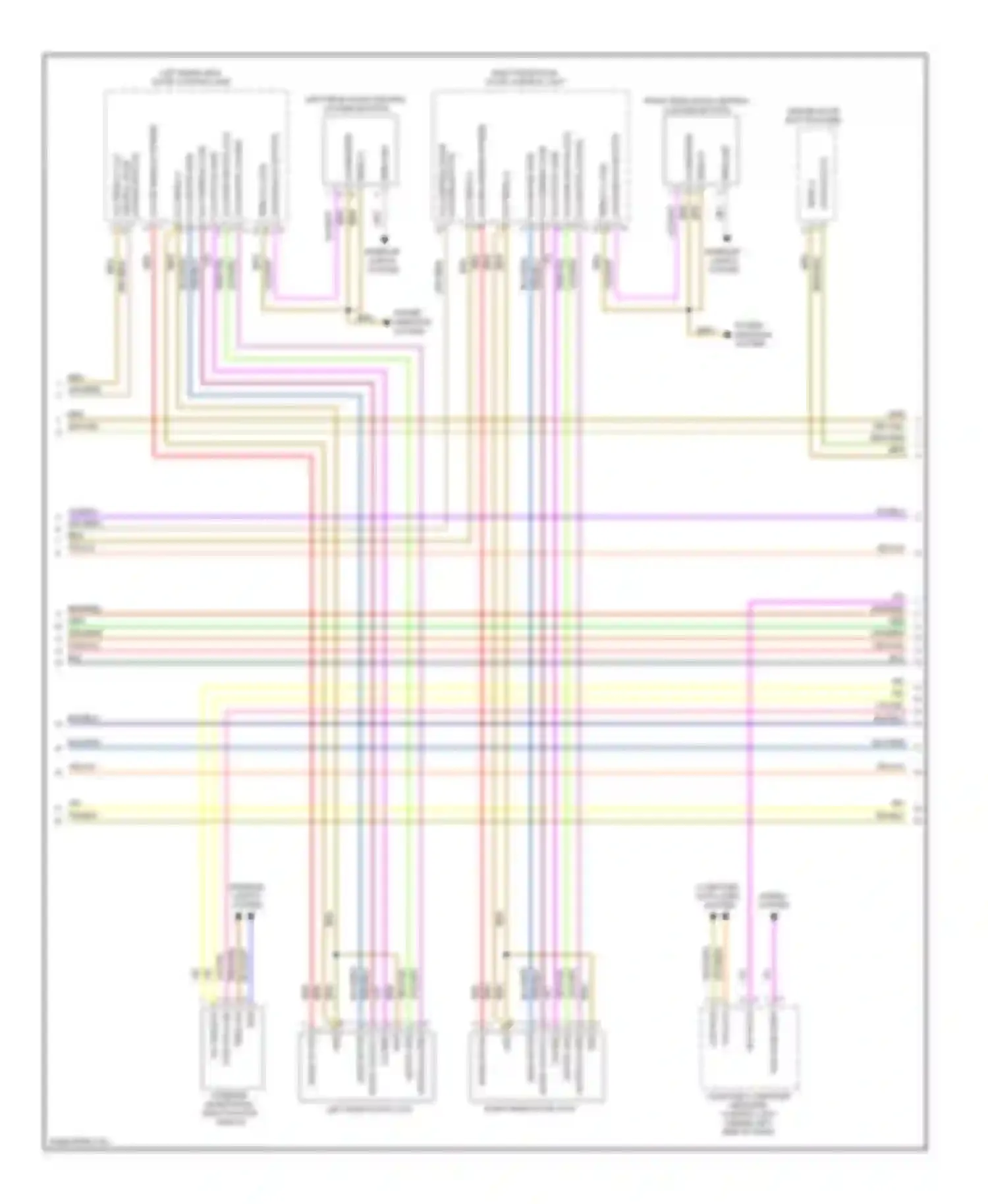 Wiring diagram vio/wht for Porsche Cayenne I facelift (2007-2010) (12 of 16)