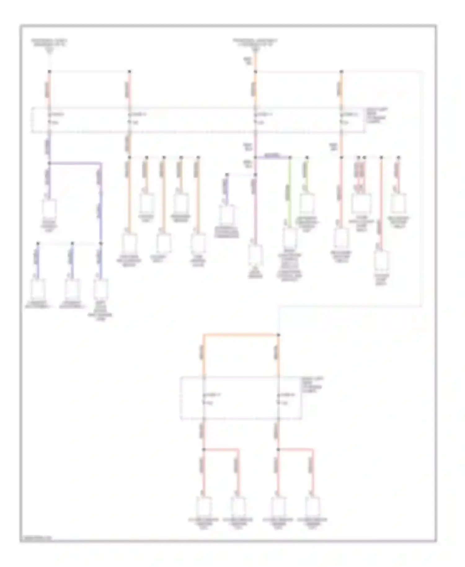 Cayenne Porsche I (2002-2007): Power distribution circuit (10 of 10)
