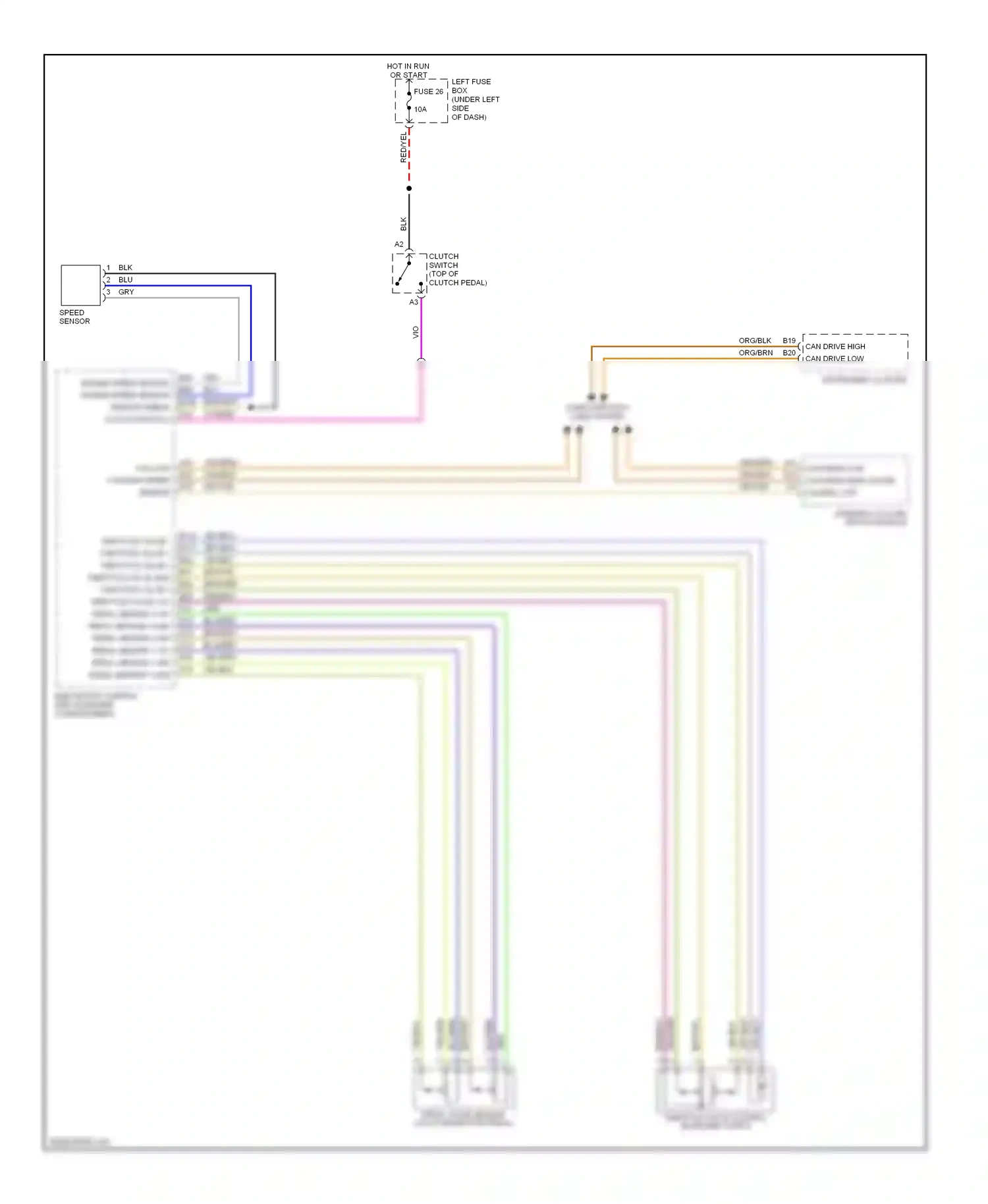 Wiring diagram blk for Porsche Cayenne I (2002-2007) (13 of 56)