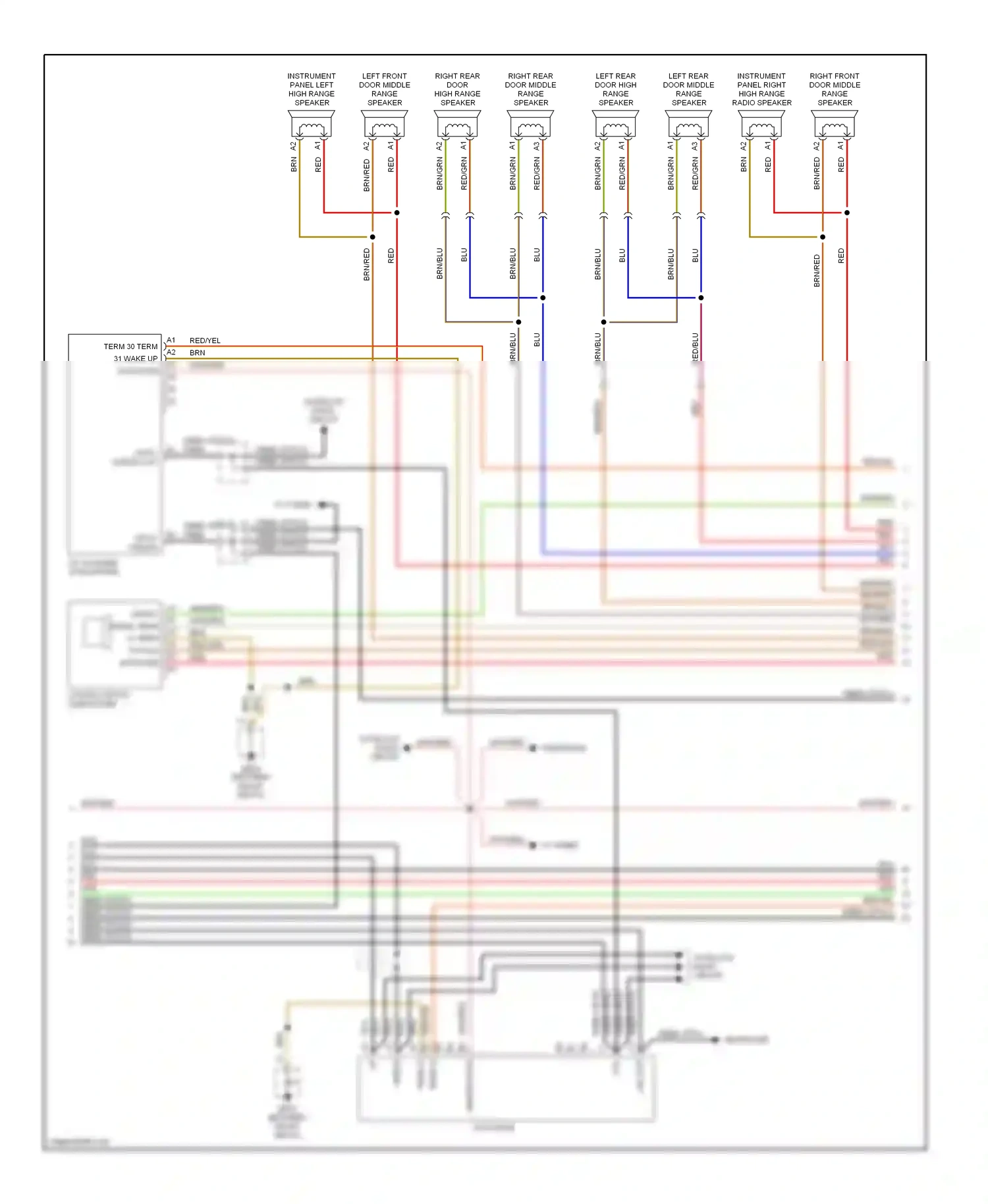 Porsche Cayenne I (2002-2007) dvd drive wiring diagram  (1 of 4)