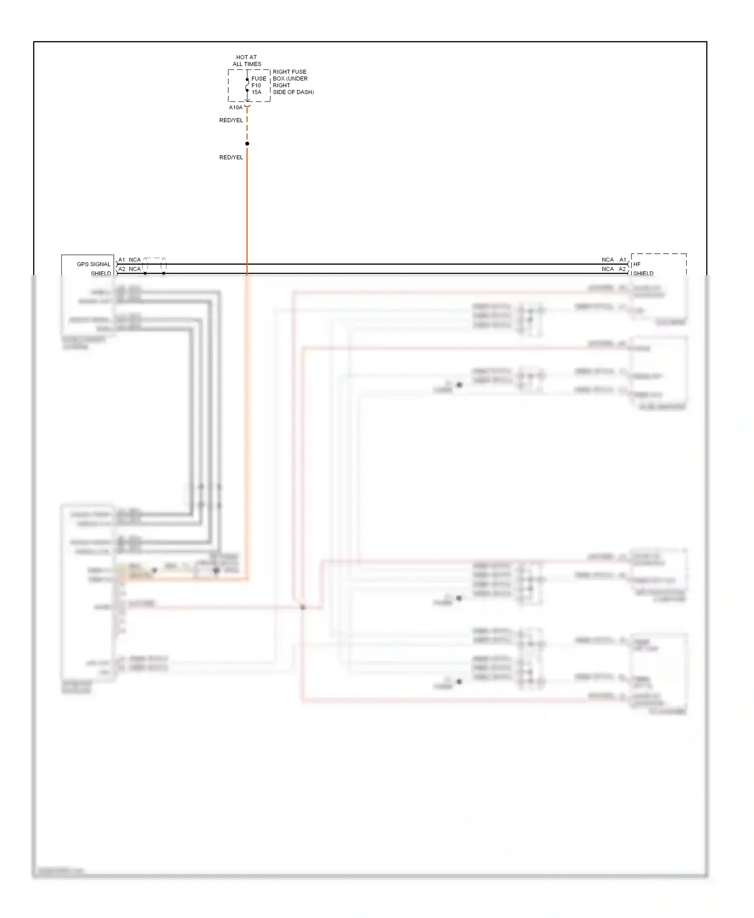 Porsche Cayenne I (2002-2007) dvd drive wiring diagram  (4 of 4)