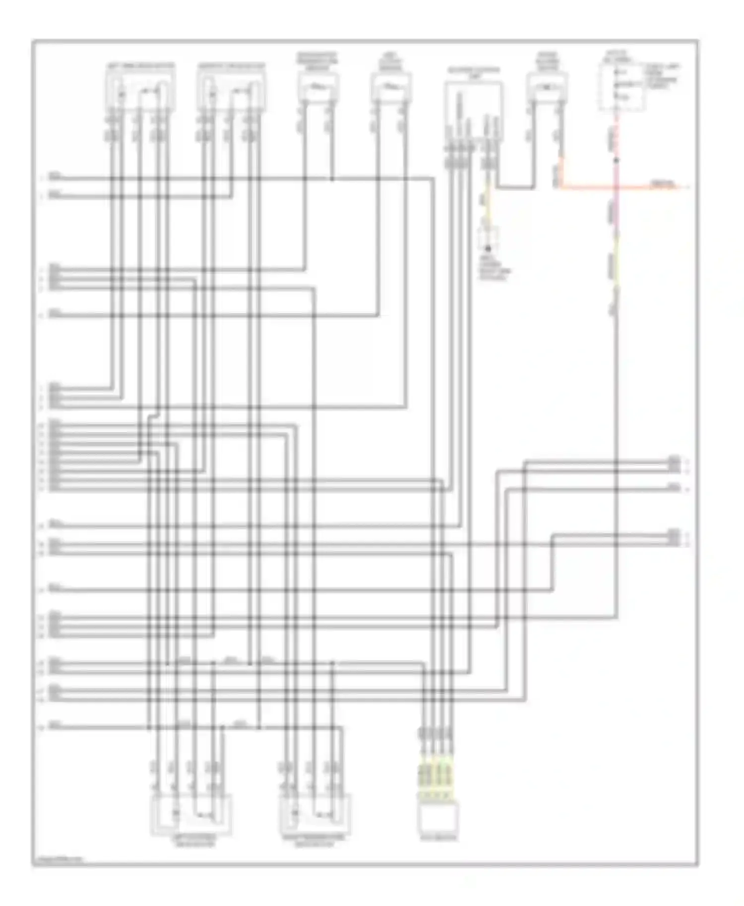 Wiring diagram hot at all times for Porsche Cayenne I (2002-2007) (4 of 50)