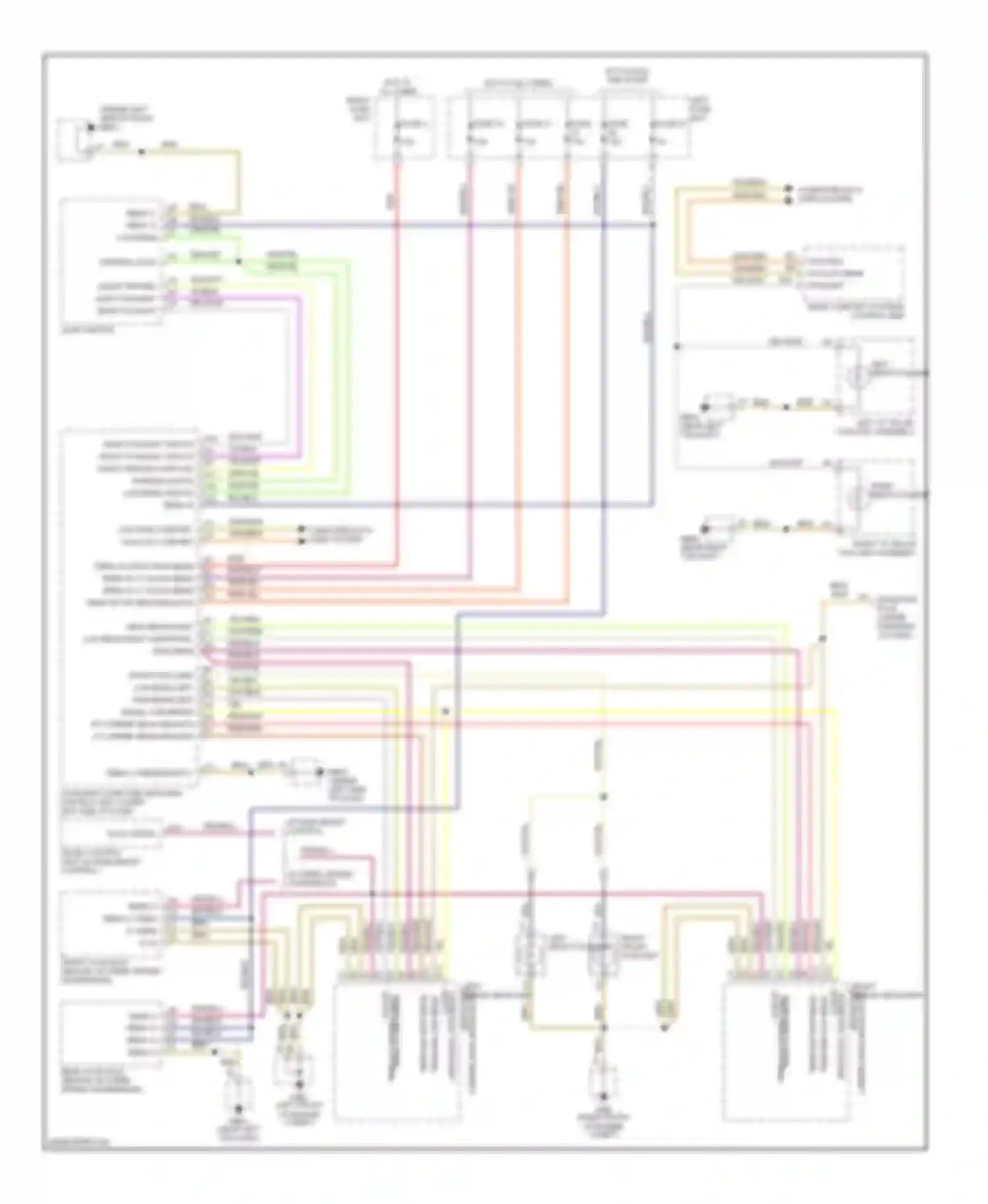 Wiring diagram red/yel for Porsche Cayenne I (2002-2007) (33 of 69)