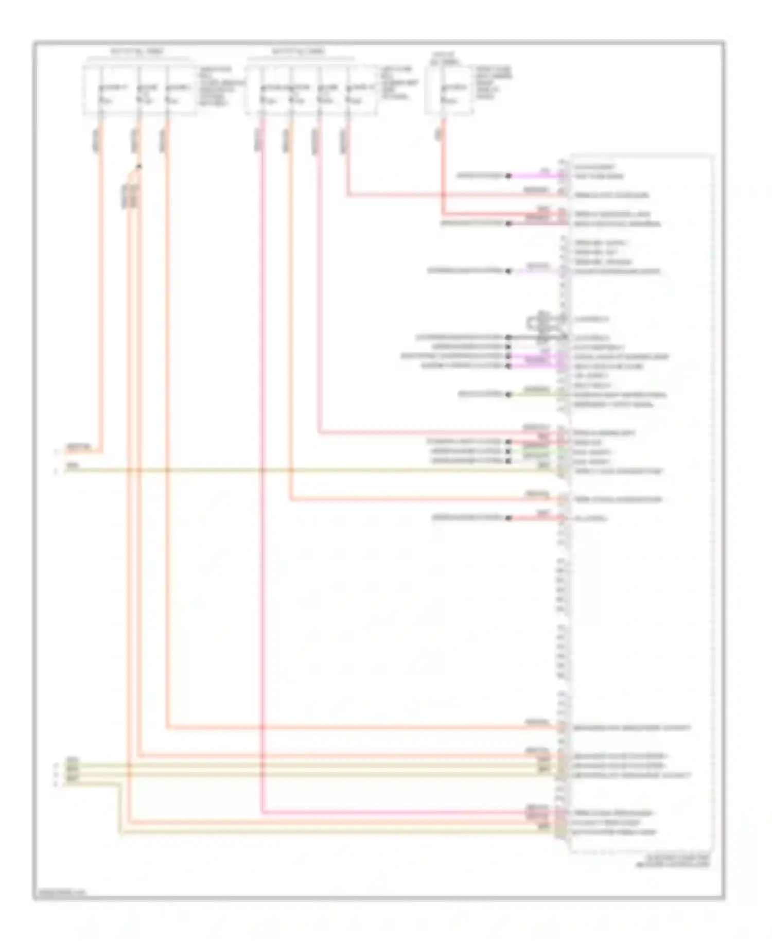 Wiring diagram wht for Porsche Cayenne I (2002-2007) (4 of 25)