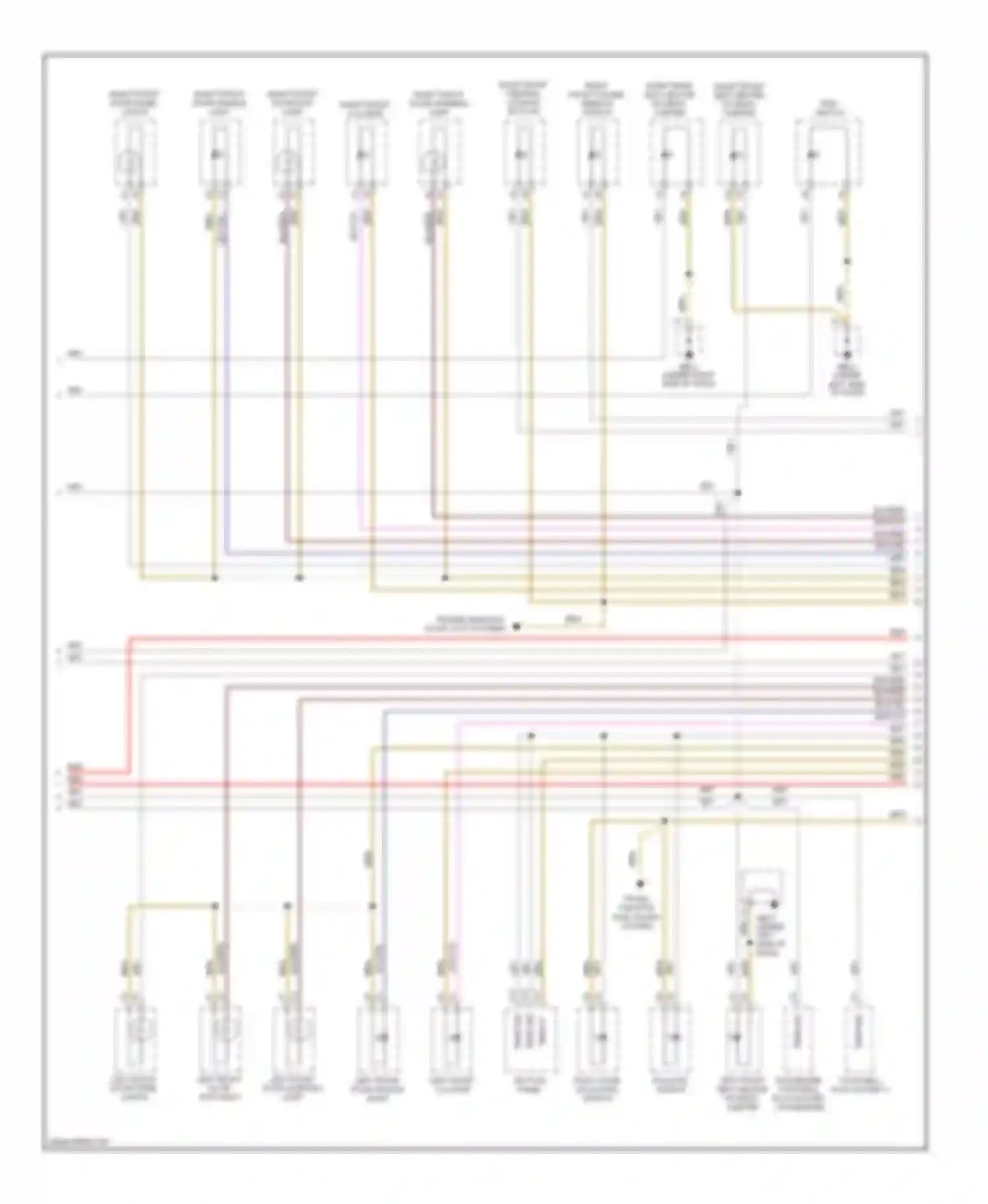 Wiring diagram wht/vio for Porsche Cayenne I (2002-2007) (5 of 8)