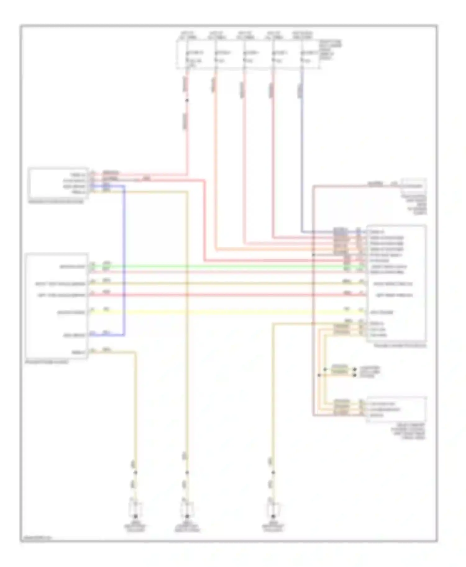 Wiring diagram yel for Porsche Cayenne I (2002-2007) (14 of 38)
