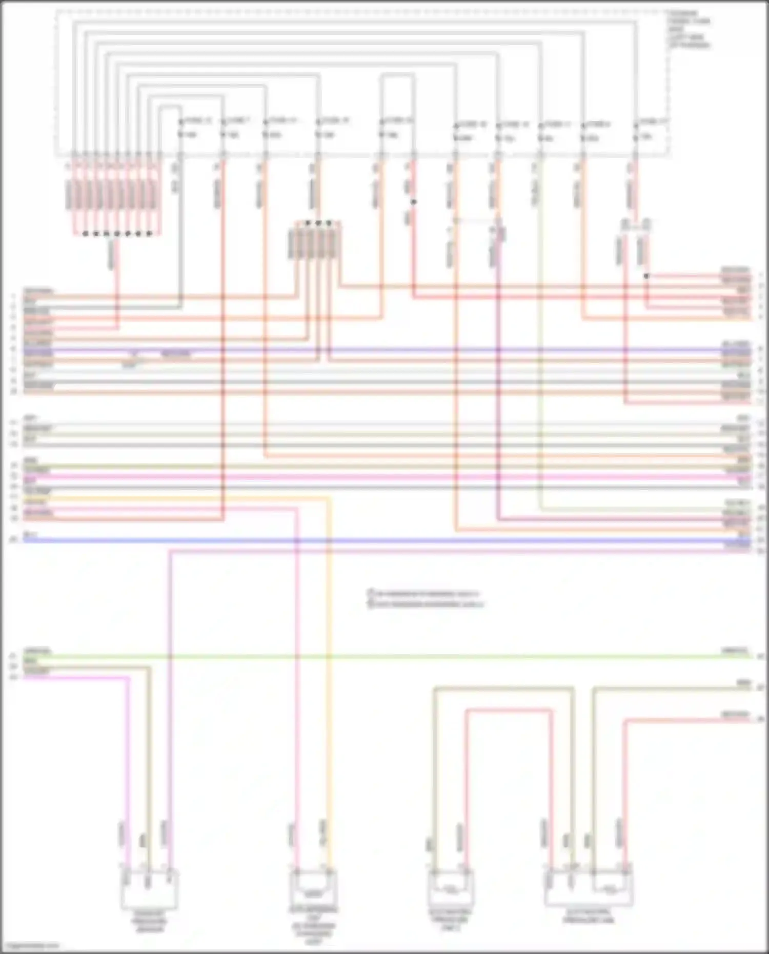 Cayenne Porsche II facelift (2014-2018): Wiring diagram engine performance 3.0l diesel (5 of 8)