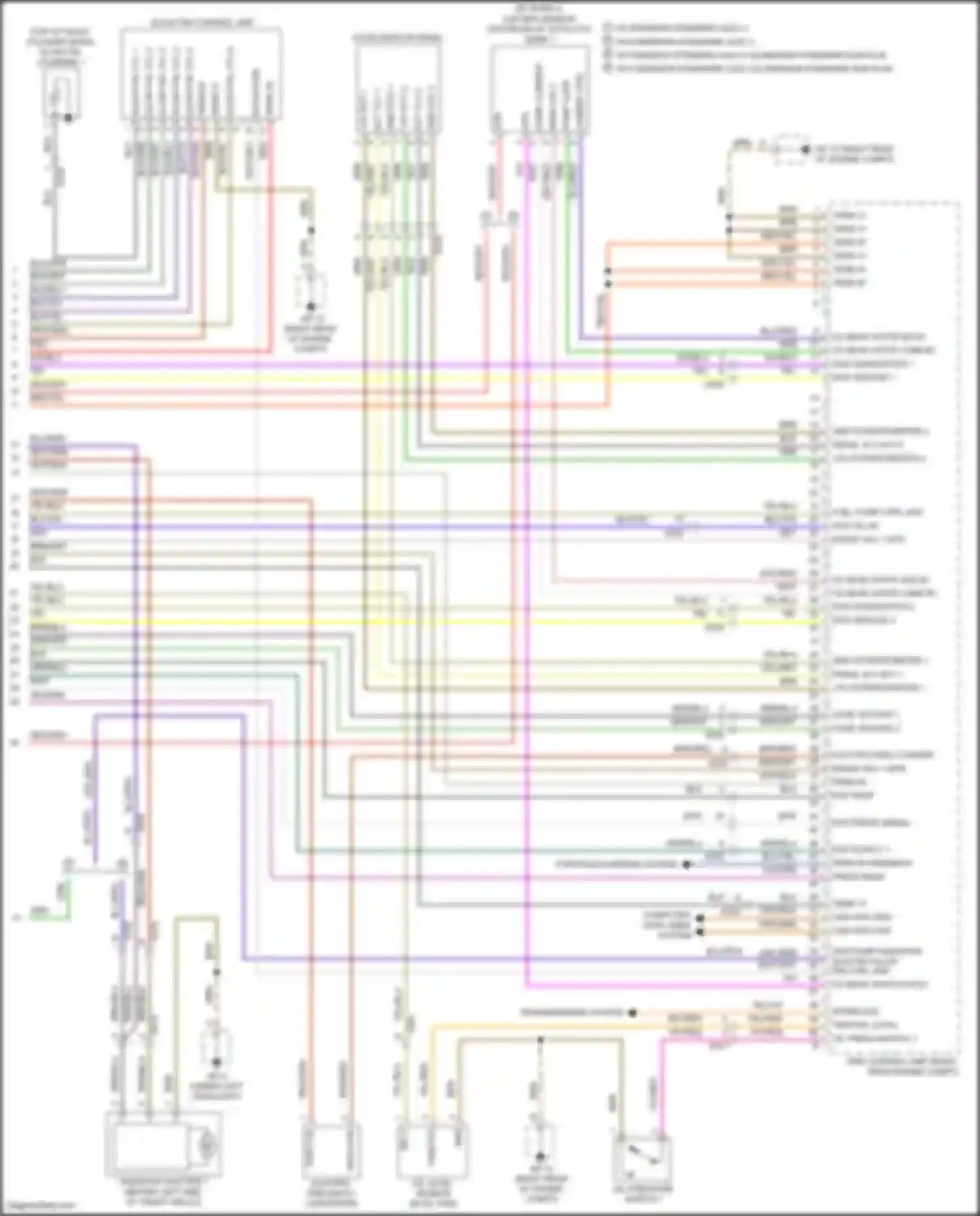 Cayenne Porsche II facelift (2014-2018): Wiring diagram engine performance 3.0l diesel (8 of 8)