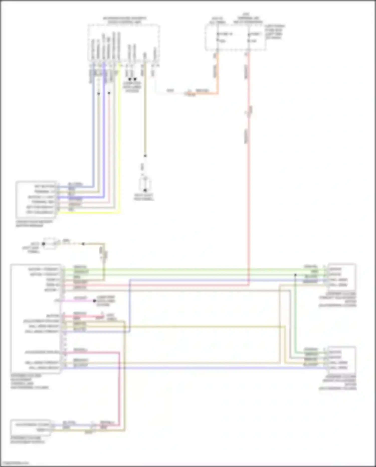Cayenne Porsche II facelift (2014-2018): Steering column memory circuit