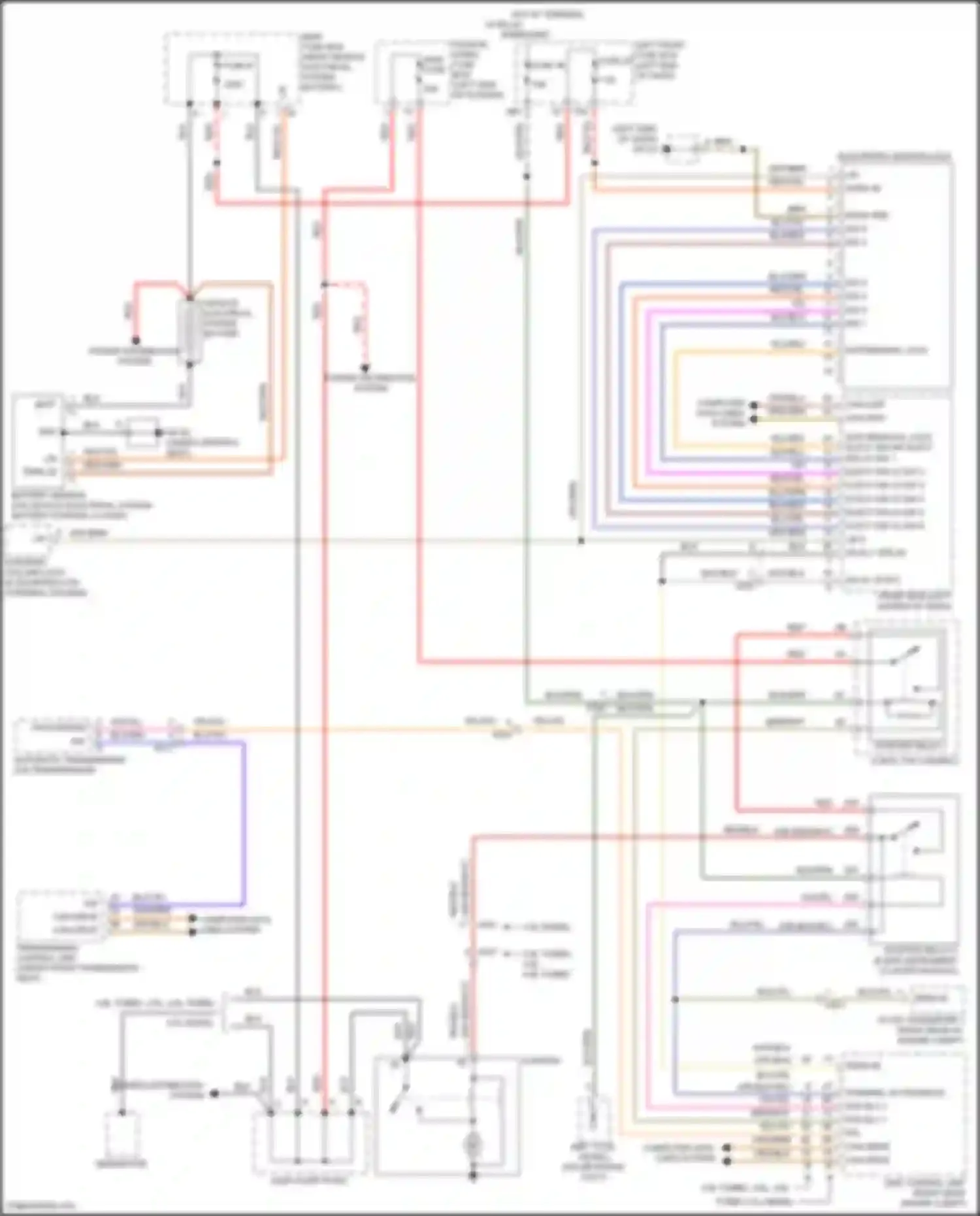 Cayenne Porsche II facelift (2014-2018): Starting circuit
