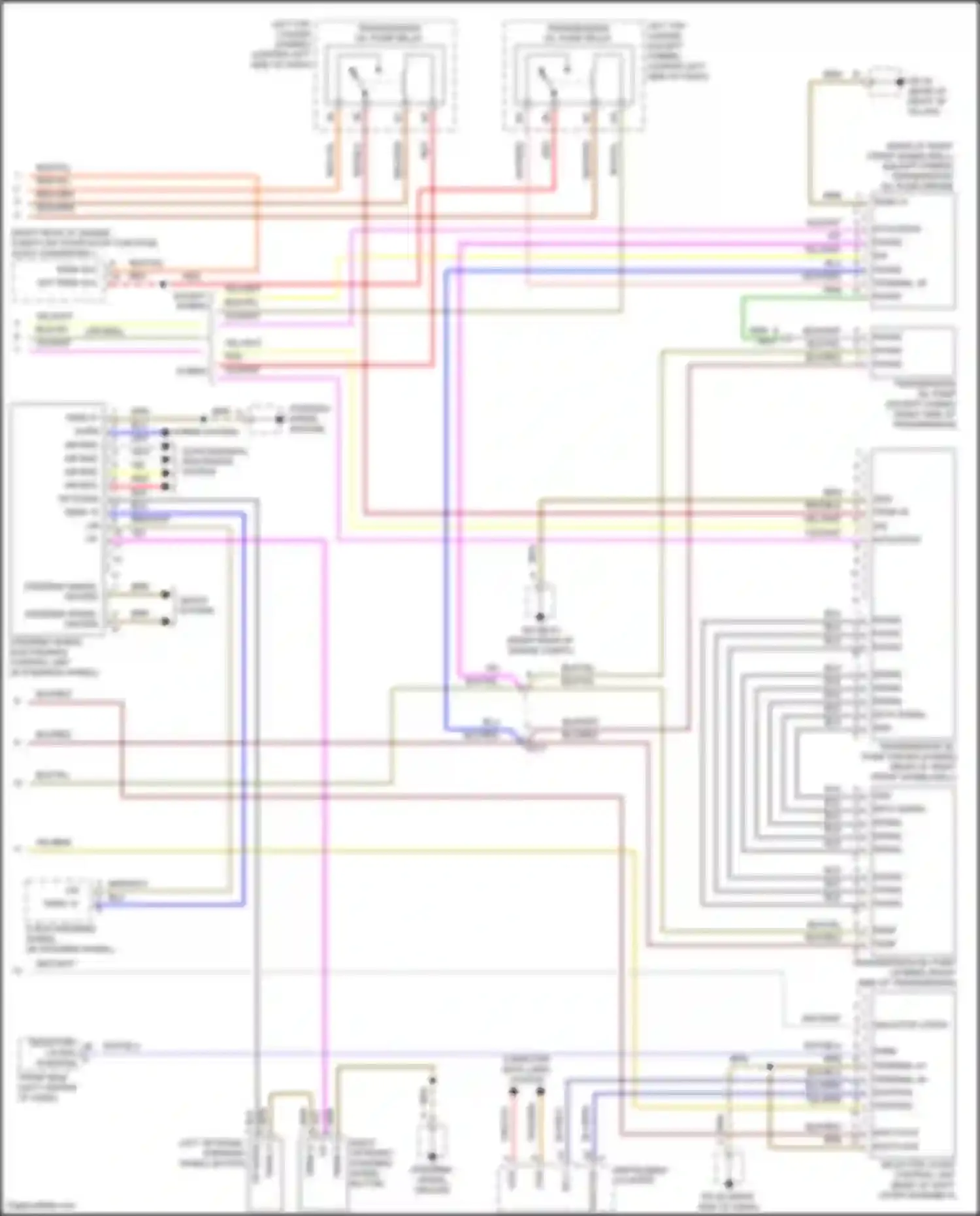 Wiring diagram blk for Porsche Cayenne II facelift (2014-2018) (52 of 103)