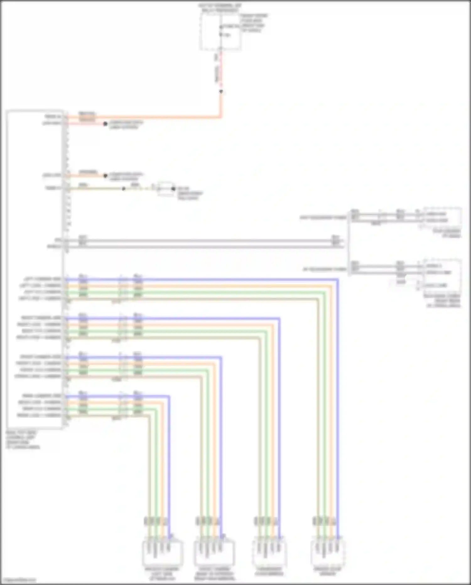 Wiring diagram blk for Porsche Cayenne II facelift (2014-2018) (39 of 103)
