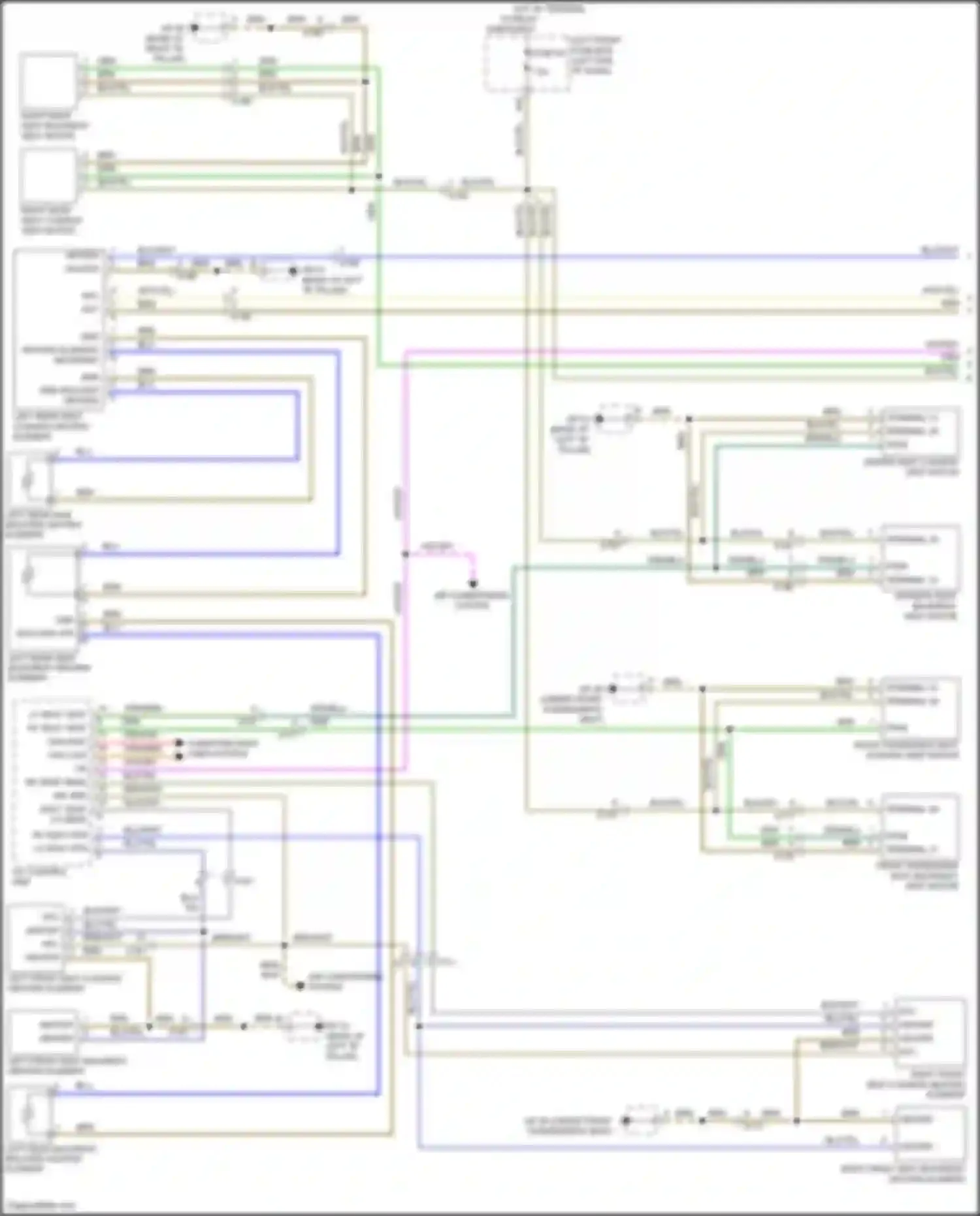 Wiring diagram blk/yel for Porsche Cayenne II facelift (2014-2018) (7 of 26)