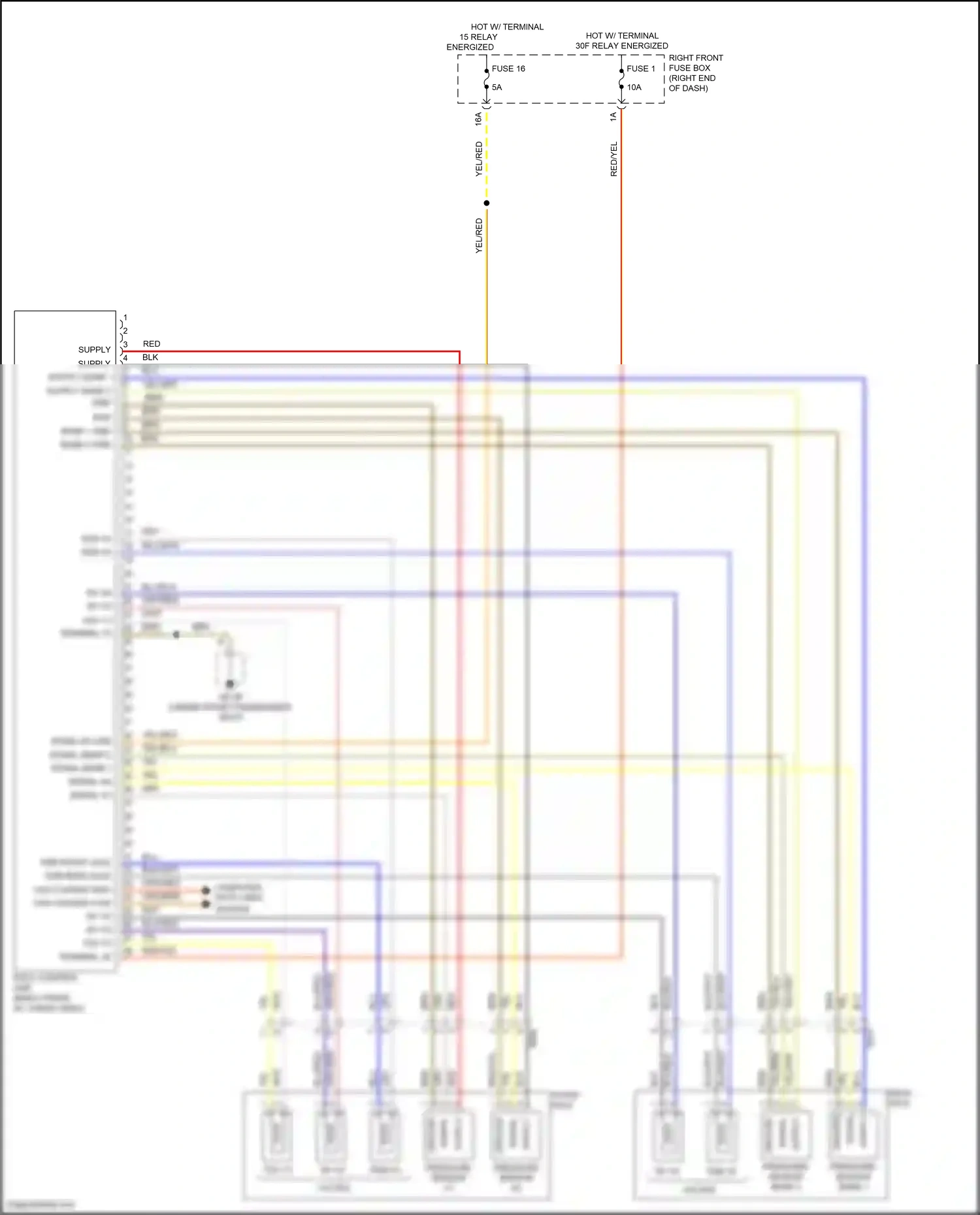 Wiring diagram blu for Porsche Cayenne II facelift (2014-2018) (52 of 101)
