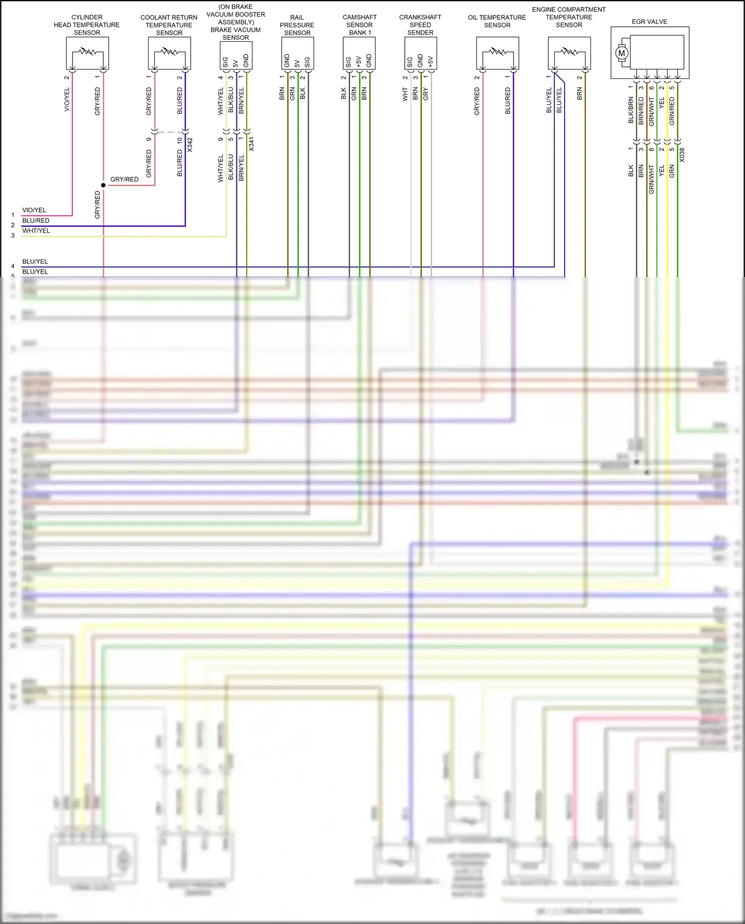 Porsche Cayenne II facelift (2014-2018) brn wiring diagram  (122 of 154)