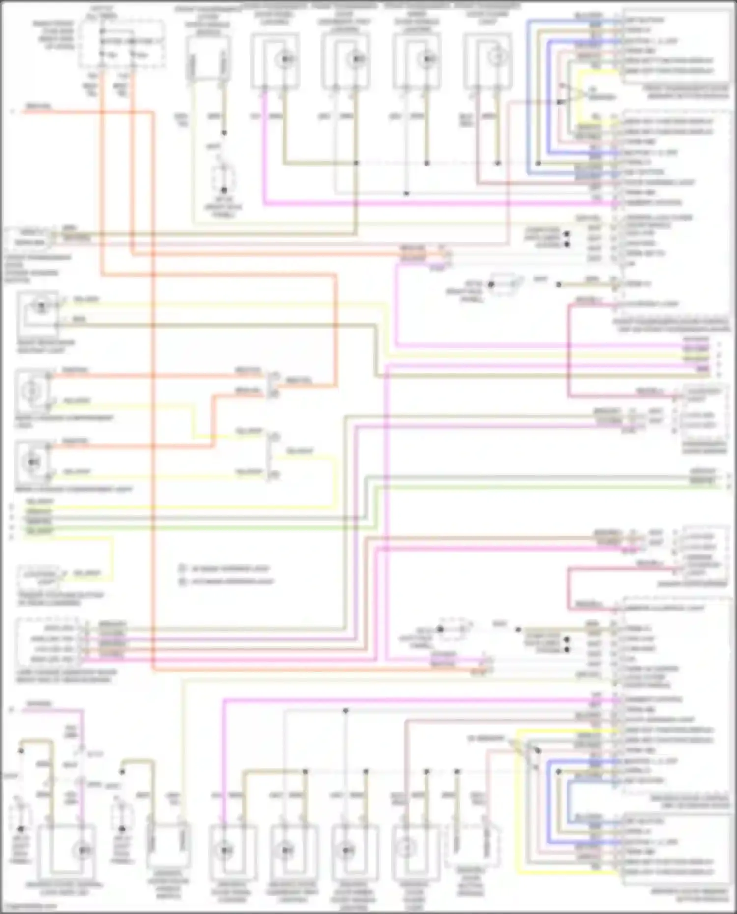 Wiring diagram fuse 10 for Porsche Cayenne II facelift (2014-2018) (6 of 22)