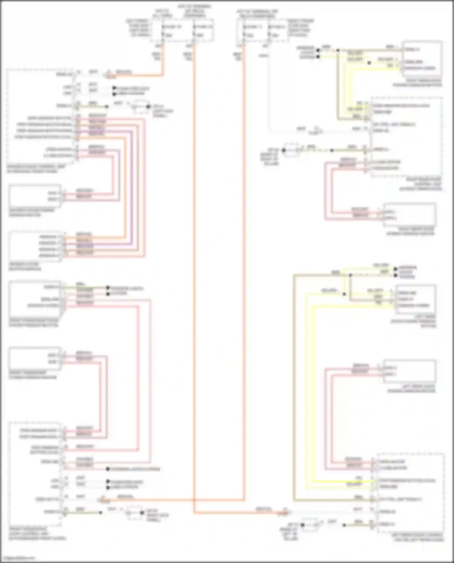 Wiring diagram gry/red for Porsche Cayenne II facelift (2014-2018) (34 of 60)