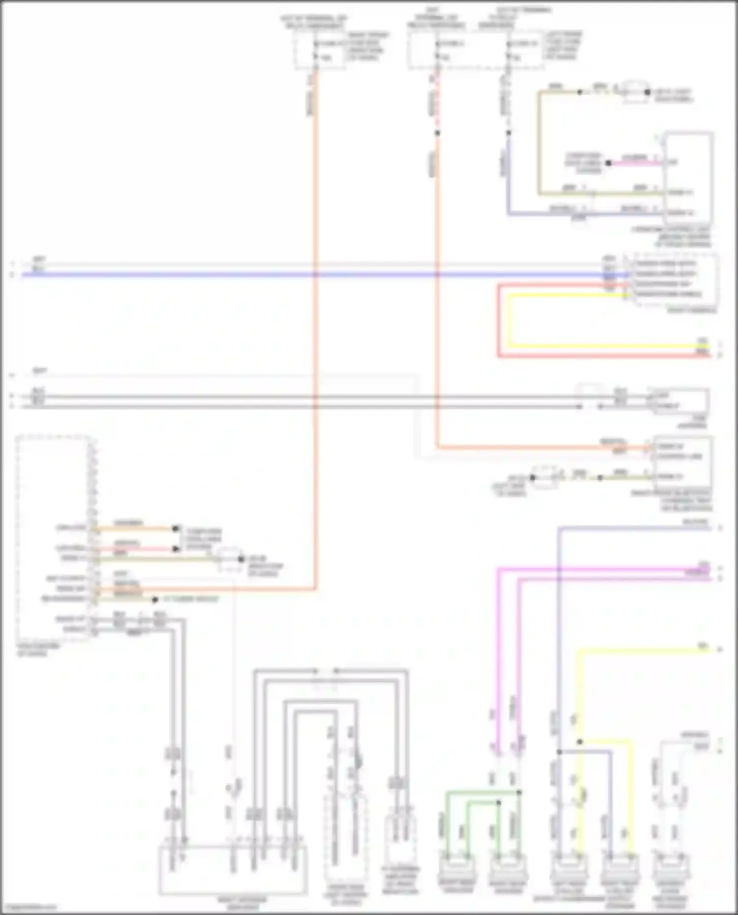 Wiring diagram org/brn for Porsche Cayenne II facelift (2014-2018) (8 of 75)