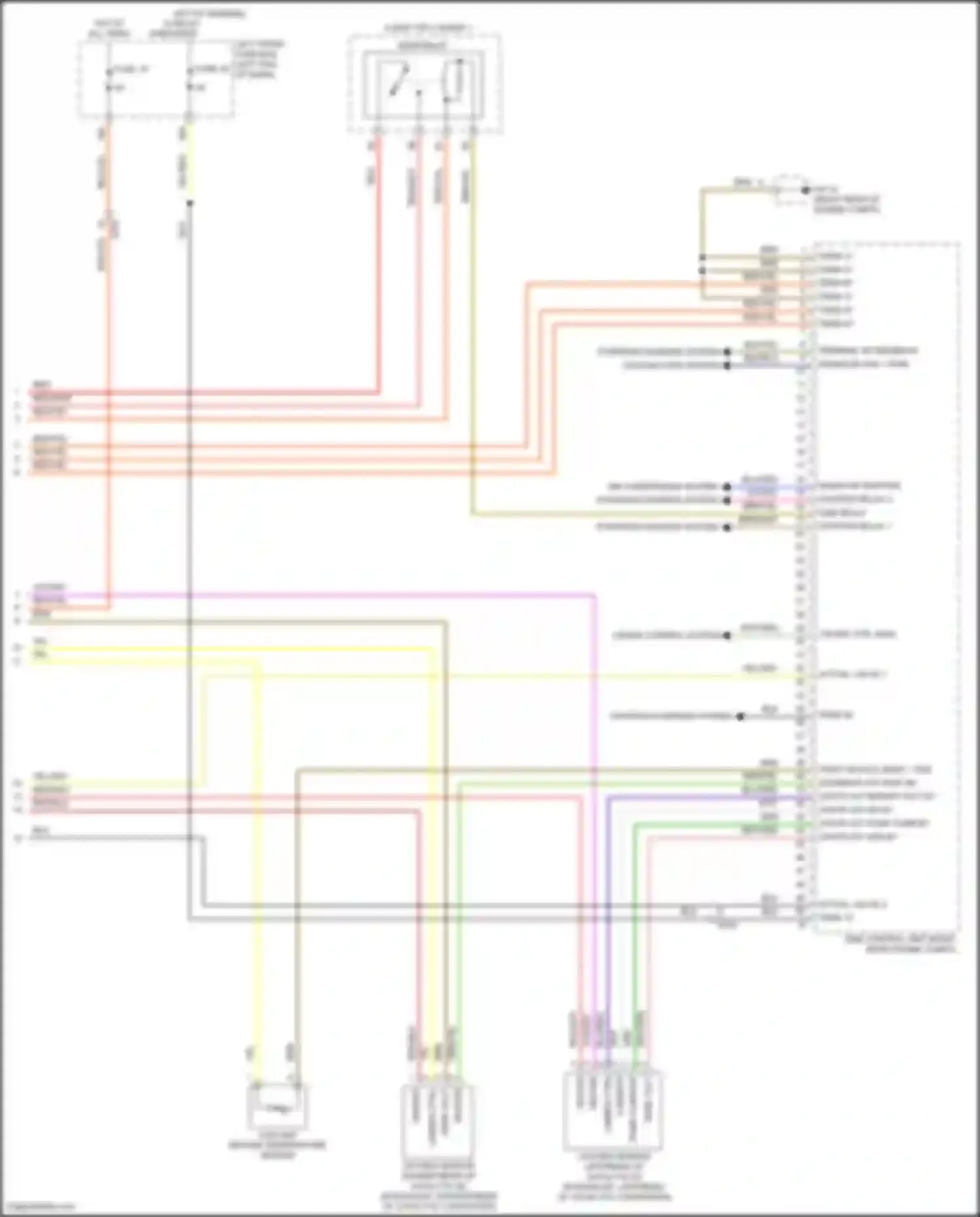 Wiring diagram red for Porsche Cayenne II facelift (2014-2018) (78 of 79)