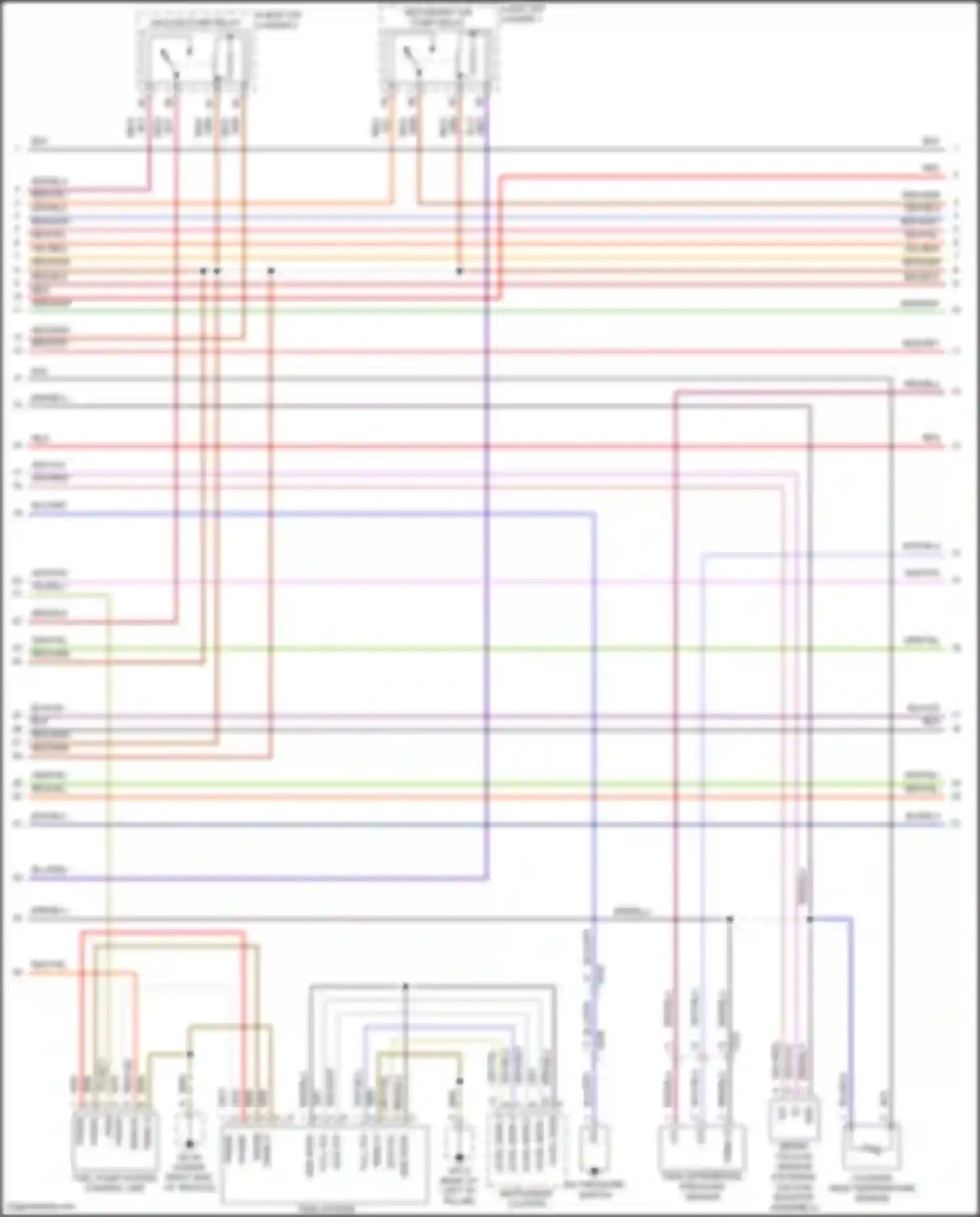 Wiring diagram red/blk for Porsche Cayenne II facelift (2014-2018) (29 of 47)