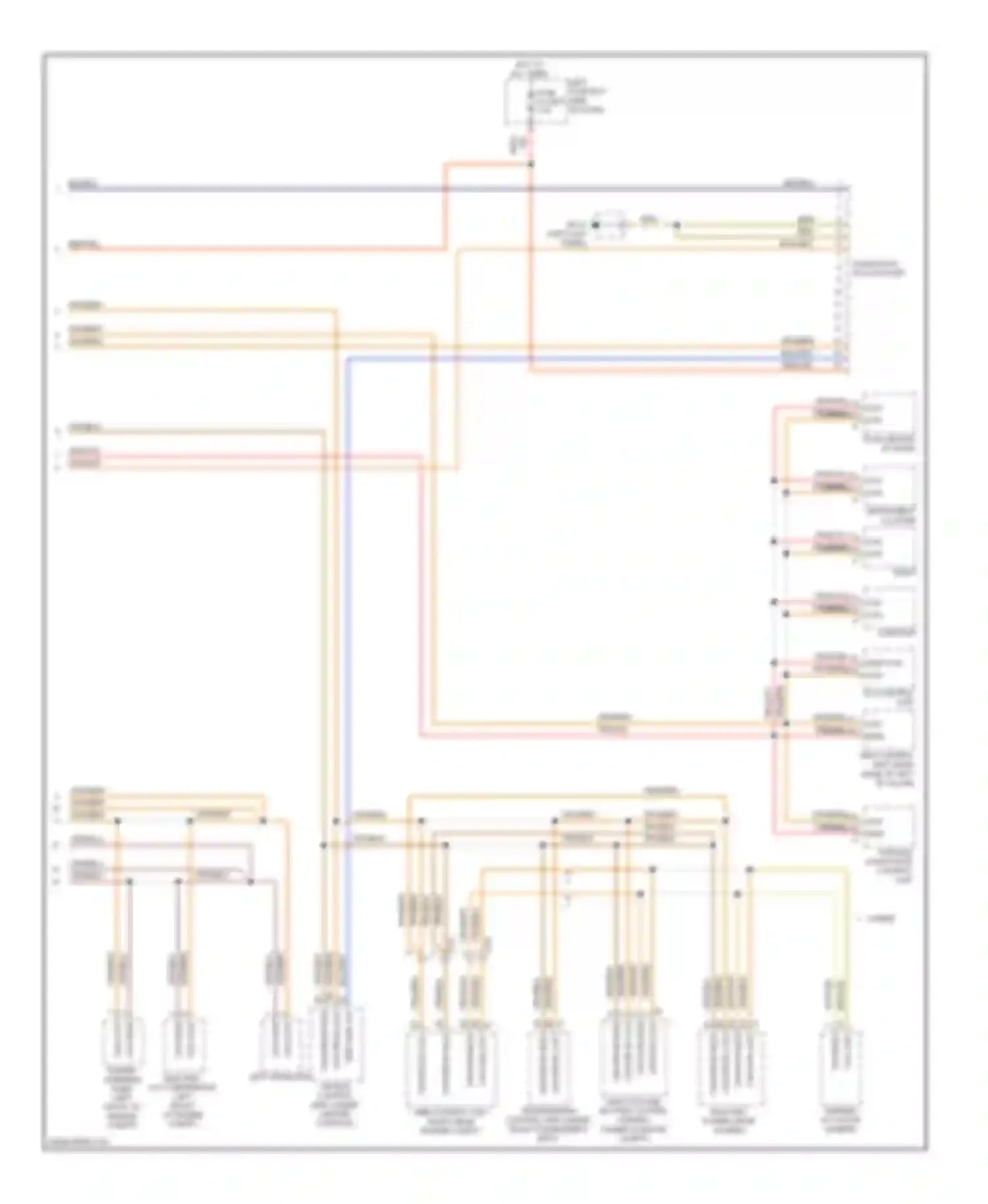 Cayenne Porsche II (2010-2014): Computer data lines circuit (2 of 2)