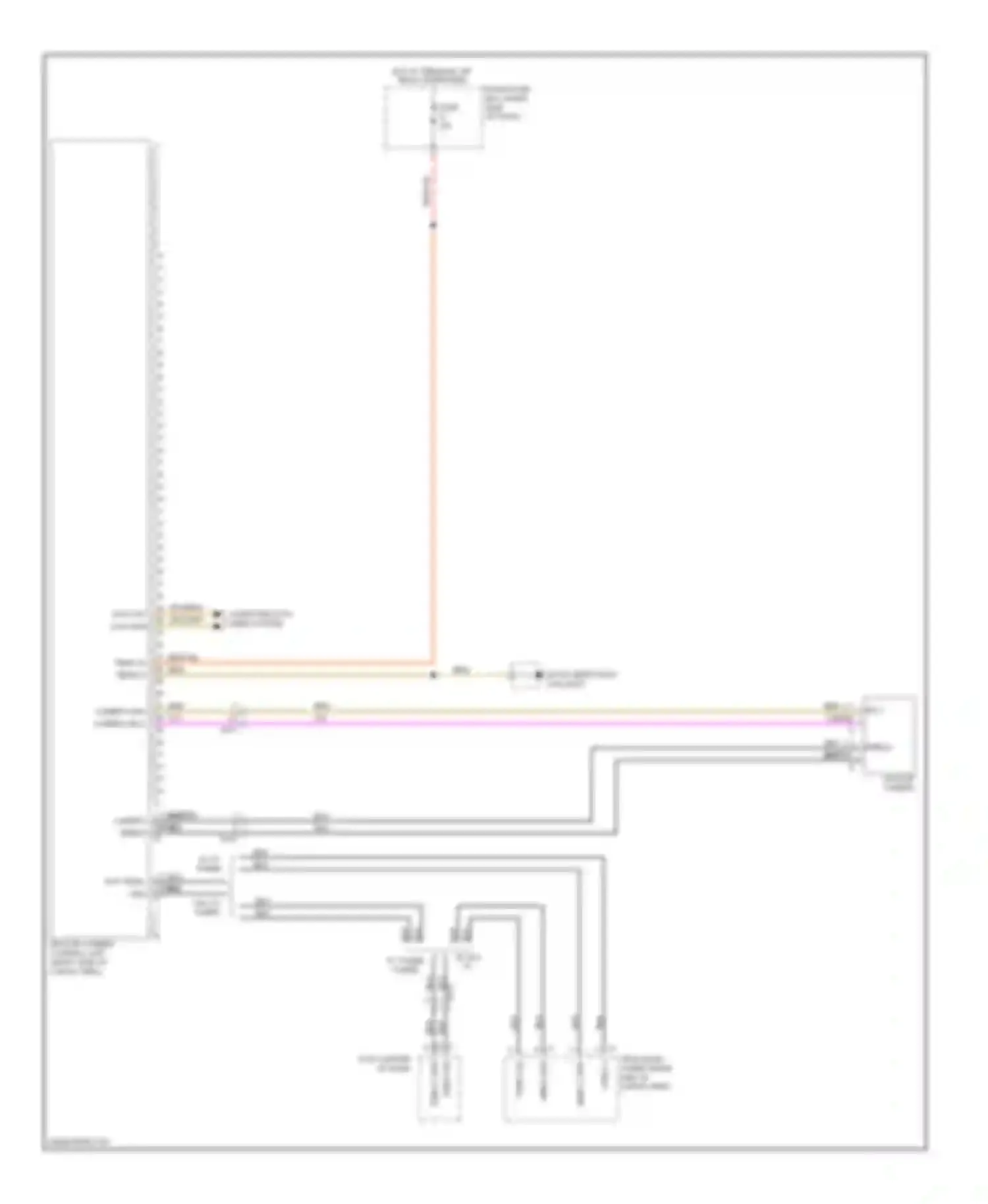 Cayenne Porsche II (2010-2014): Rear camera circuit