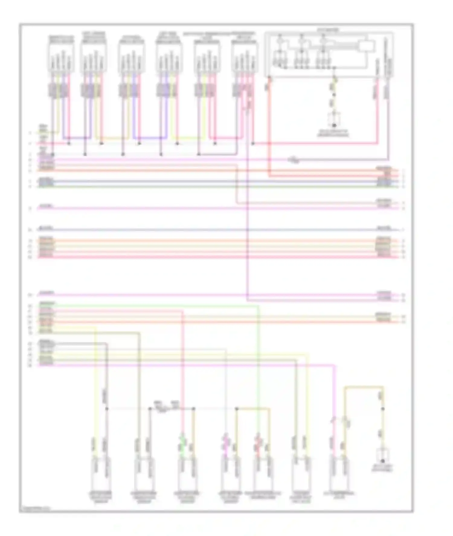 Wiring diagram brn for Porsche Cayenne II (2010-2014) (7 of 121)