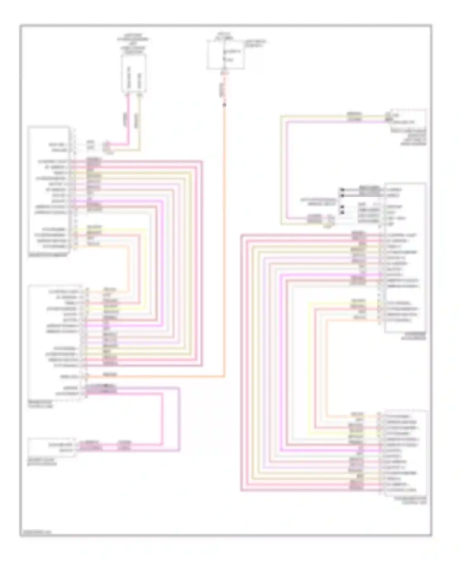 Wiring diagram brn/gry for Porsche Cayenne II (2010-2014) (6 of 9)
