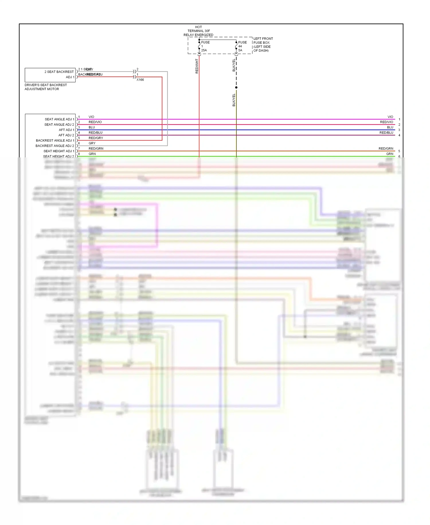 Wiring diagram computer data lines system for Porsche Cayenne II (2010-2014) (21 of 60)